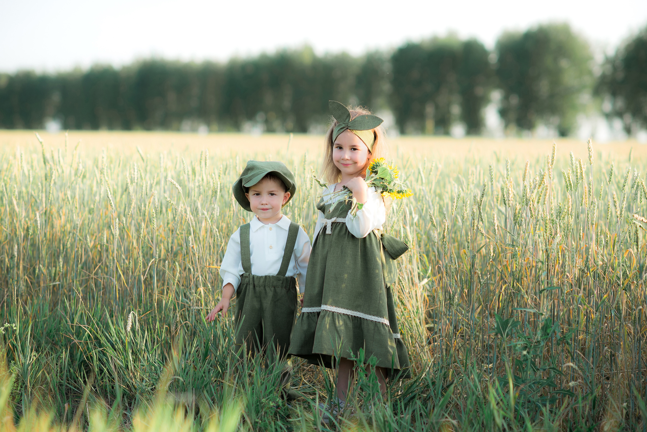 В поле. Детский и семейный фотограф в Салават