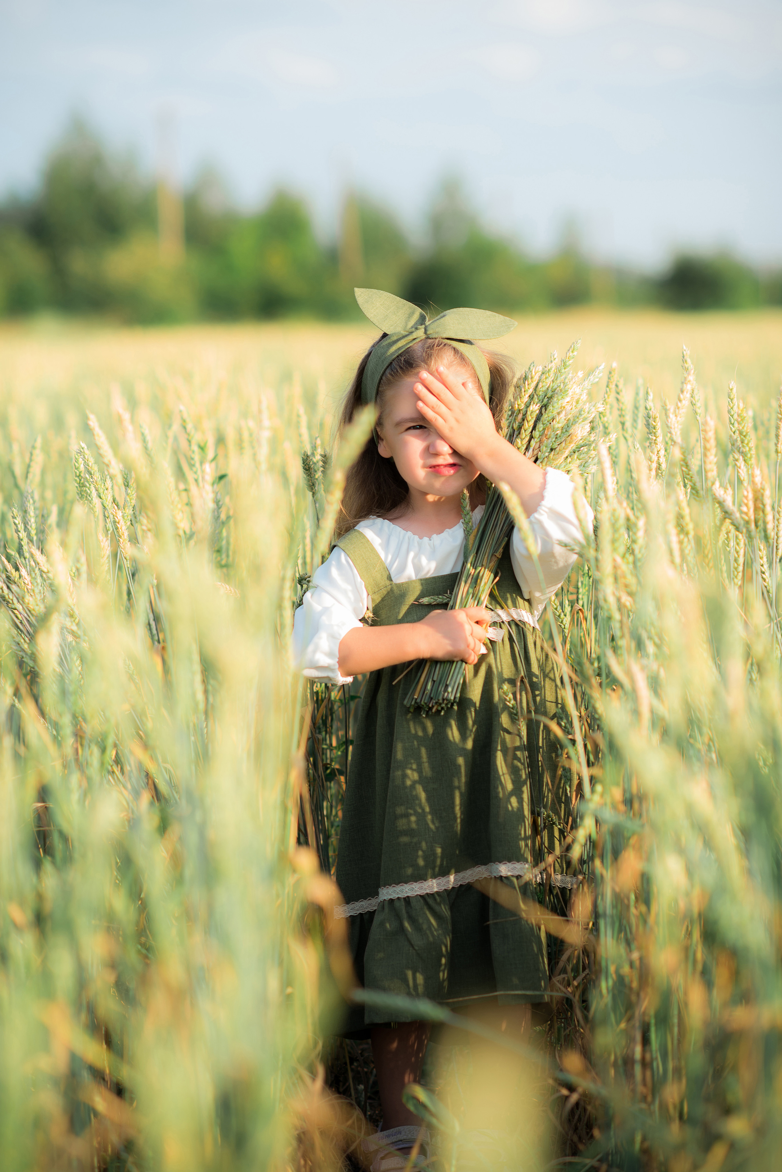 В поле. Детский и семейный фотограф в Салават