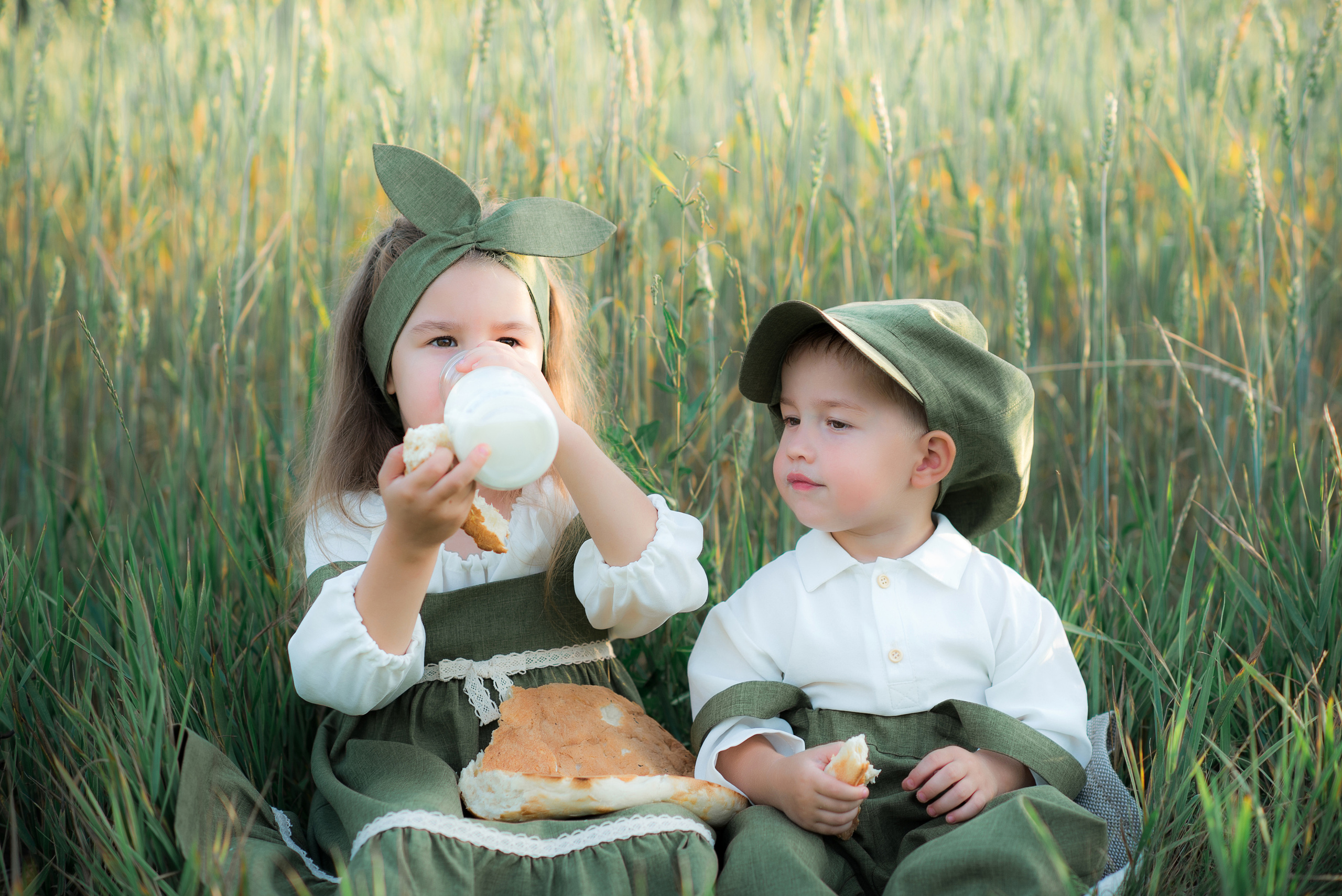 В поле. Детский и семейный фотограф в Салават