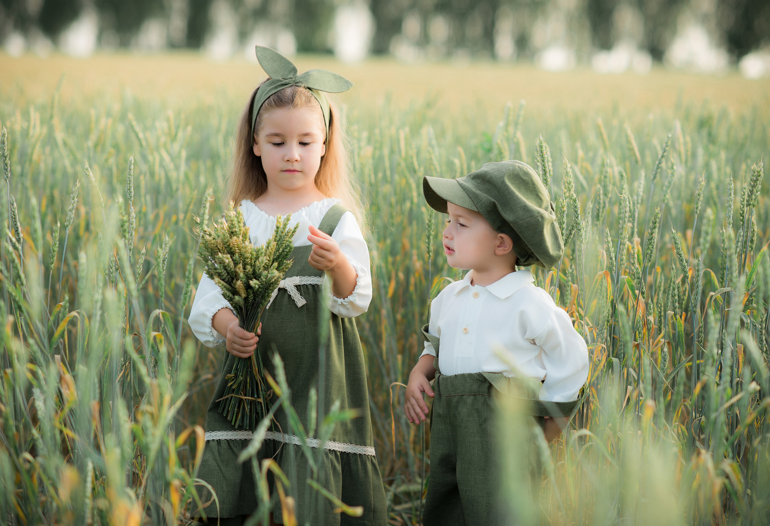 В поле. Детский и семейный фотограф в Салават