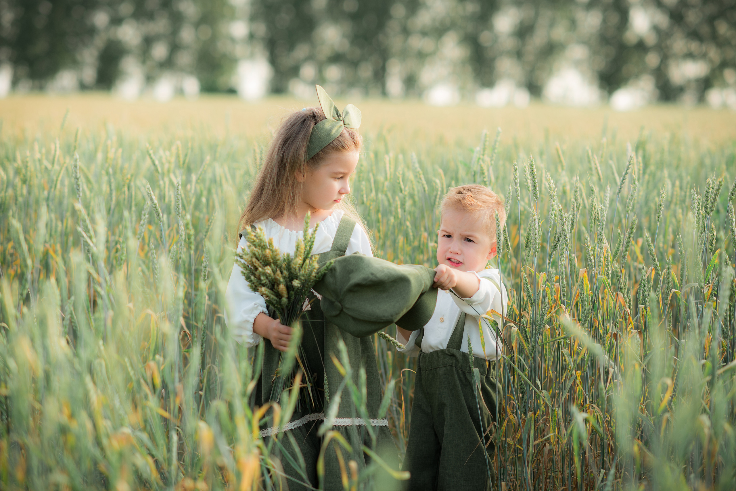 В поле. Детский и семейный фотограф в Салават