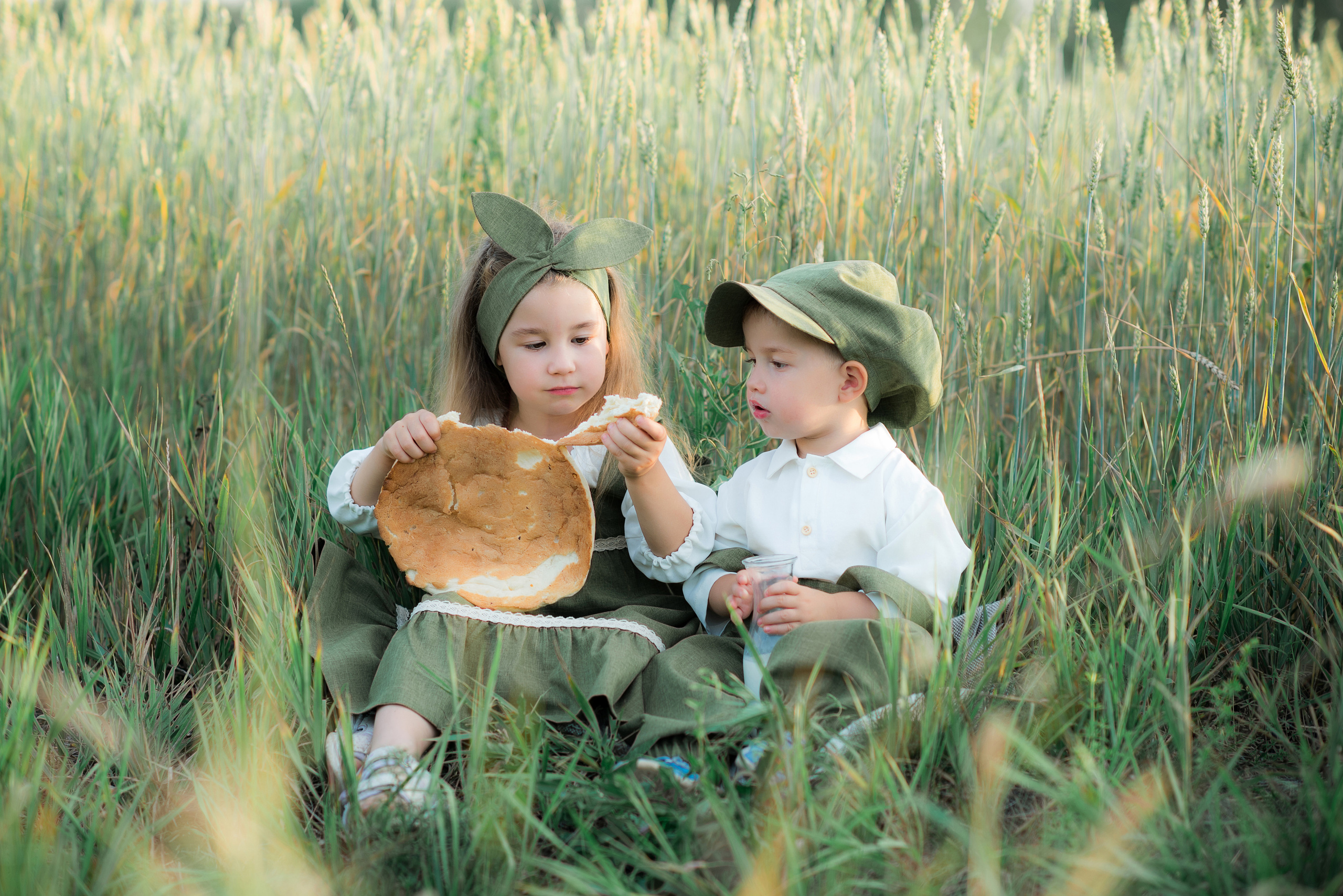 В поле. Детский и семейный фотограф в Салават