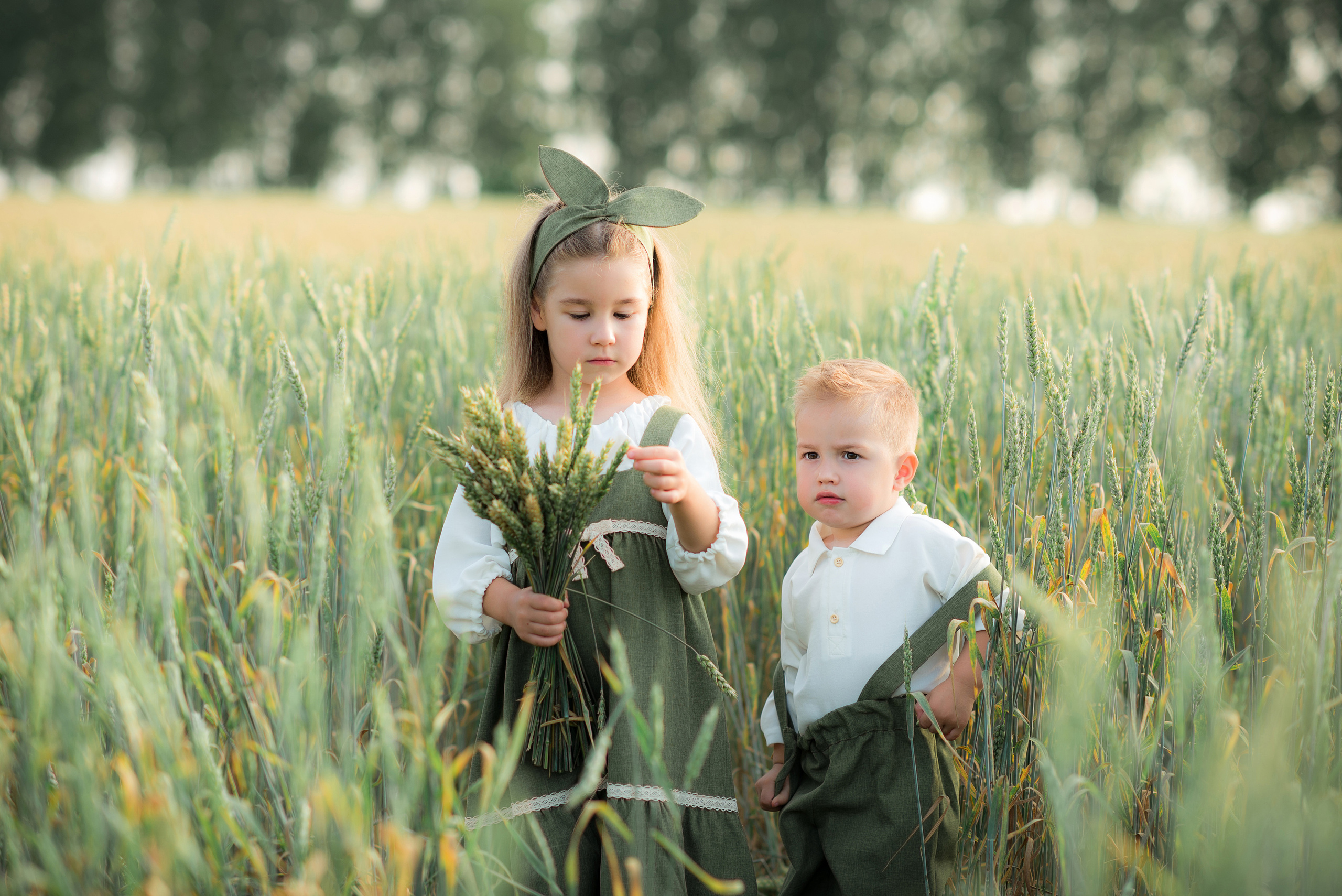 В поле. Детский и семейный фотограф в Салават