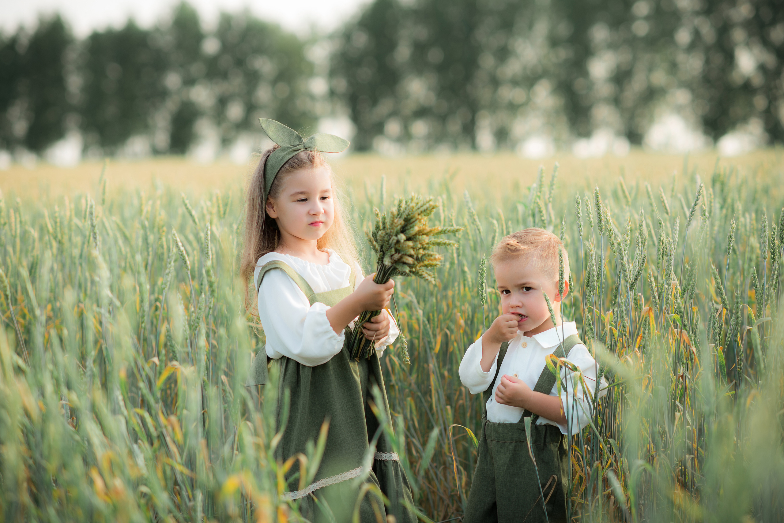 В поле. Детский и семейный фотограф в Салават