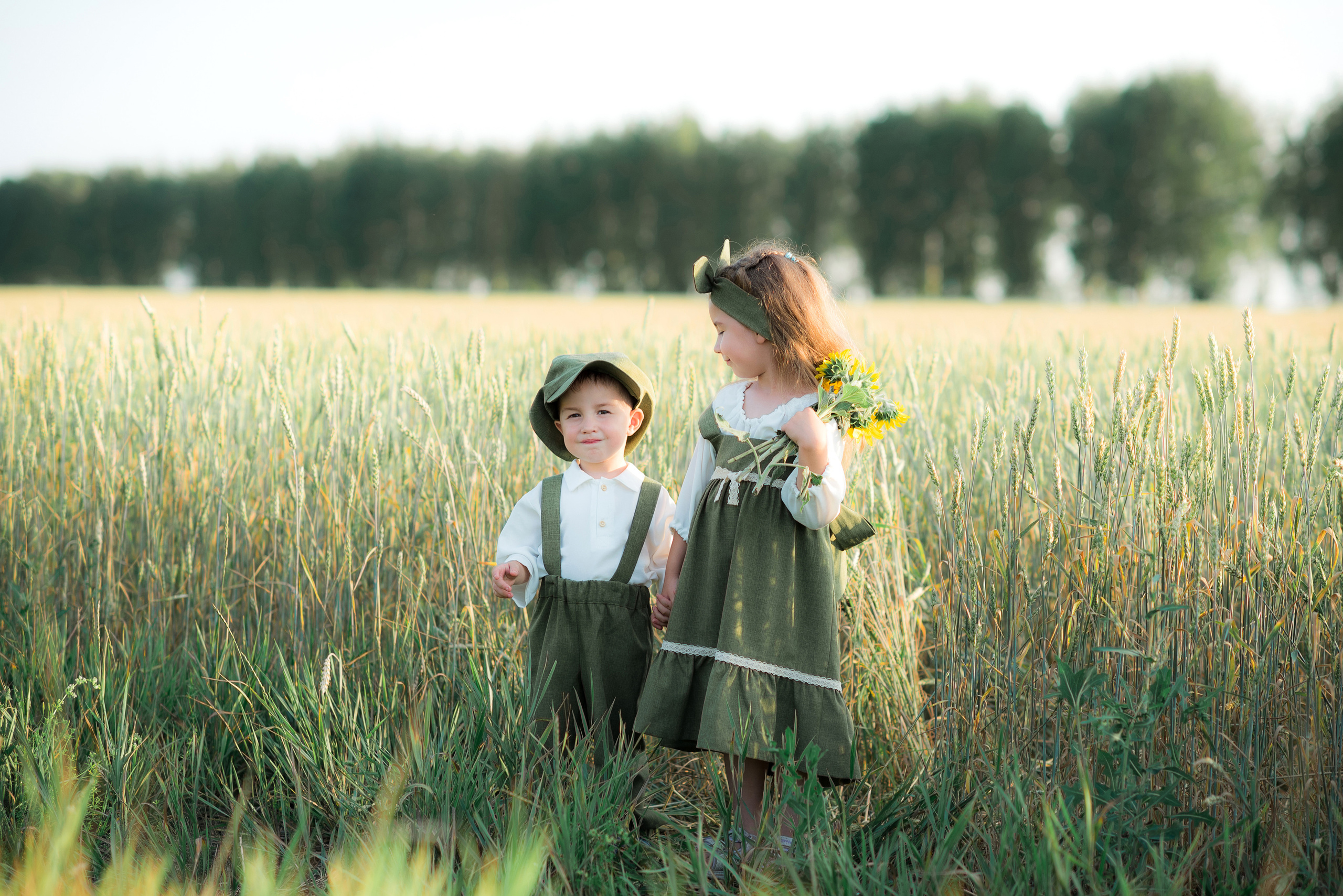 В поле. Детский и семейный фотограф в Салават