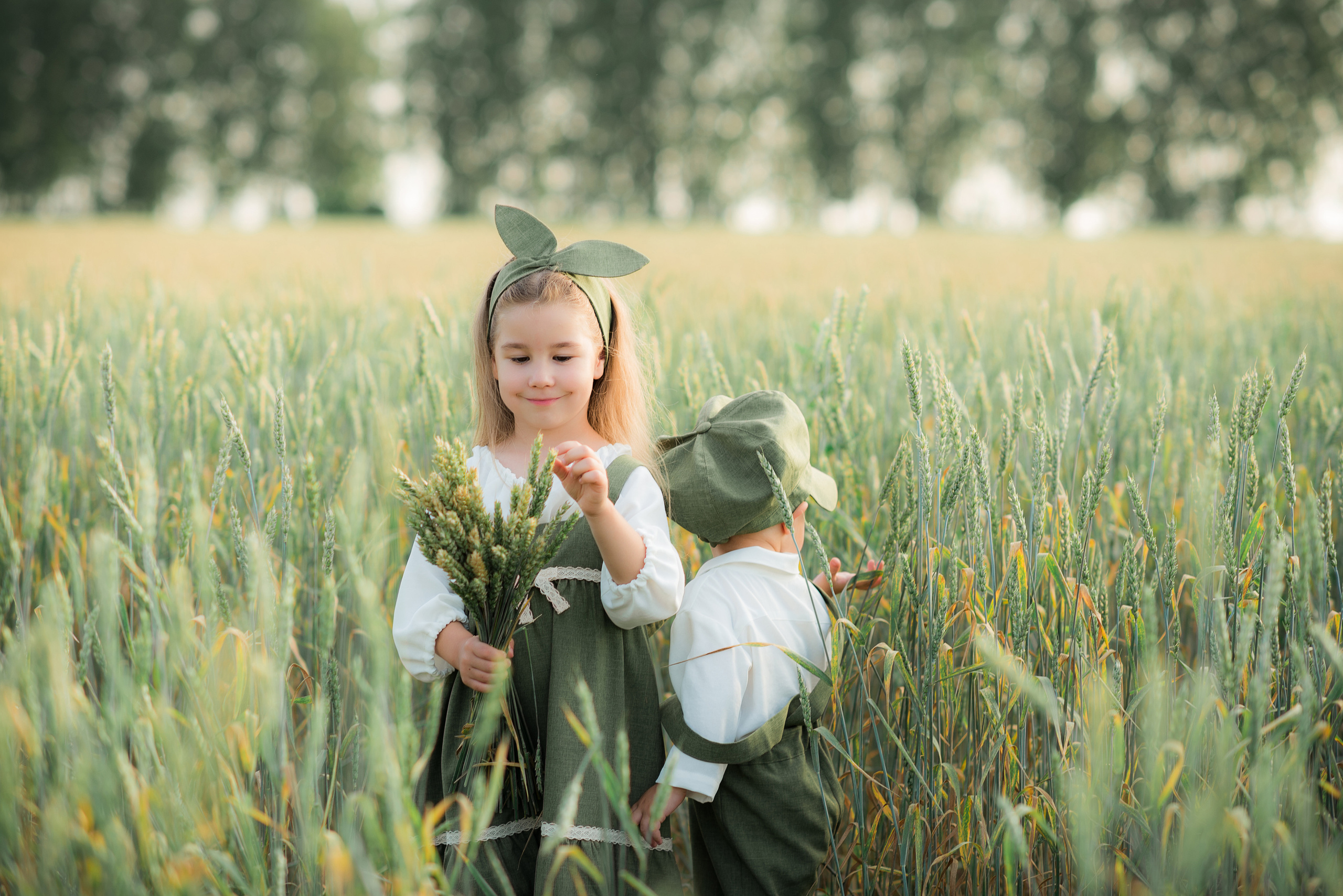 В поле. Детский и семейный фотограф в Салават