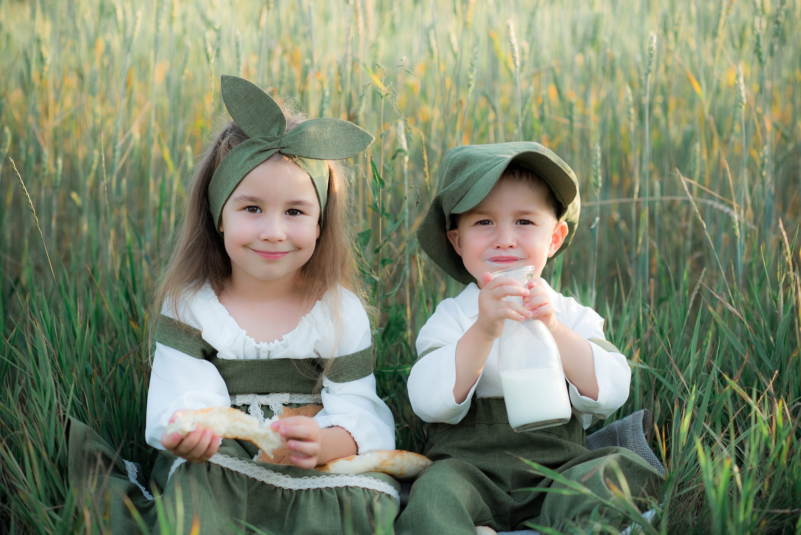 В поле. Детский и семейный фотограф в Салават