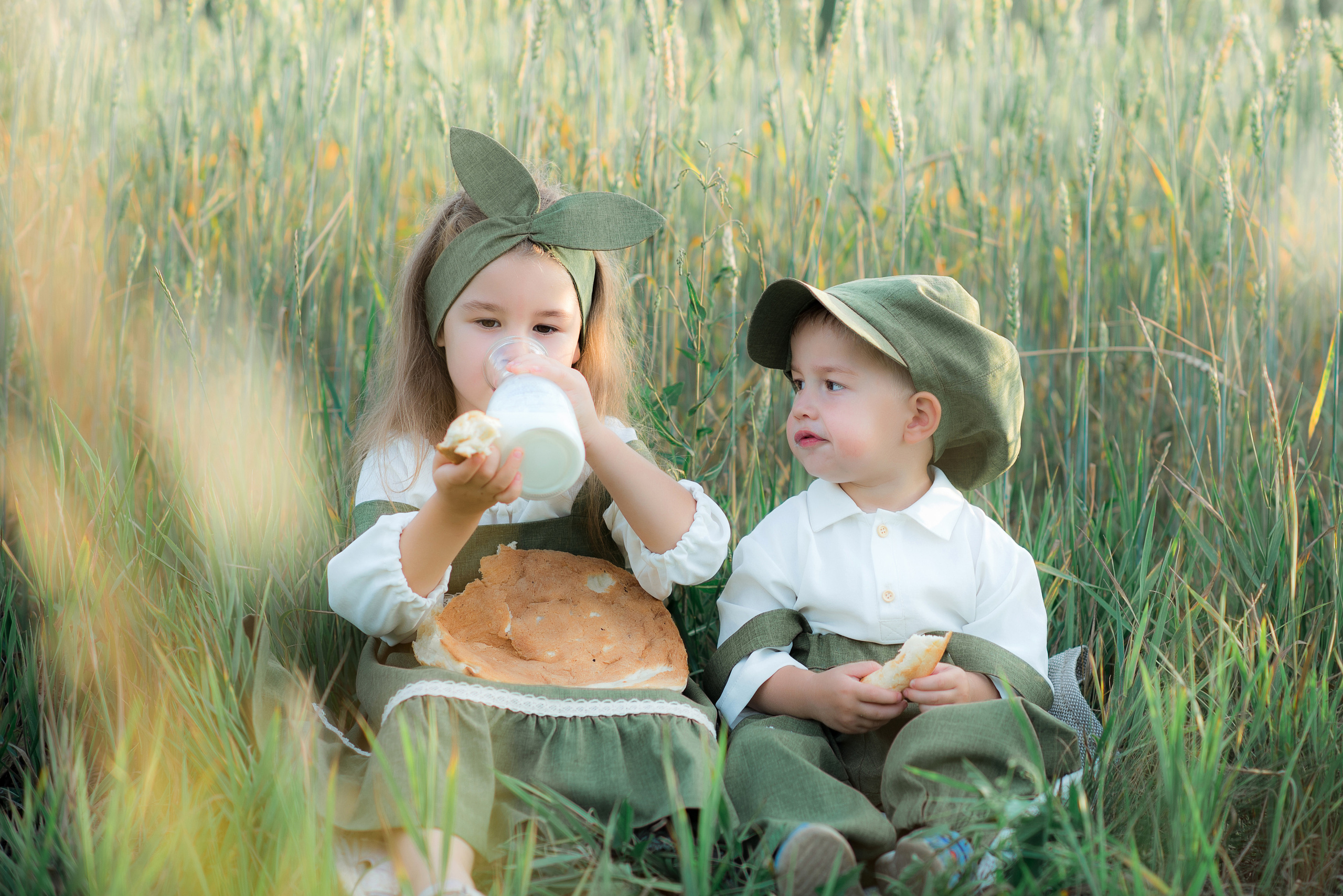 В поле. Детский и семейный фотограф в Салават