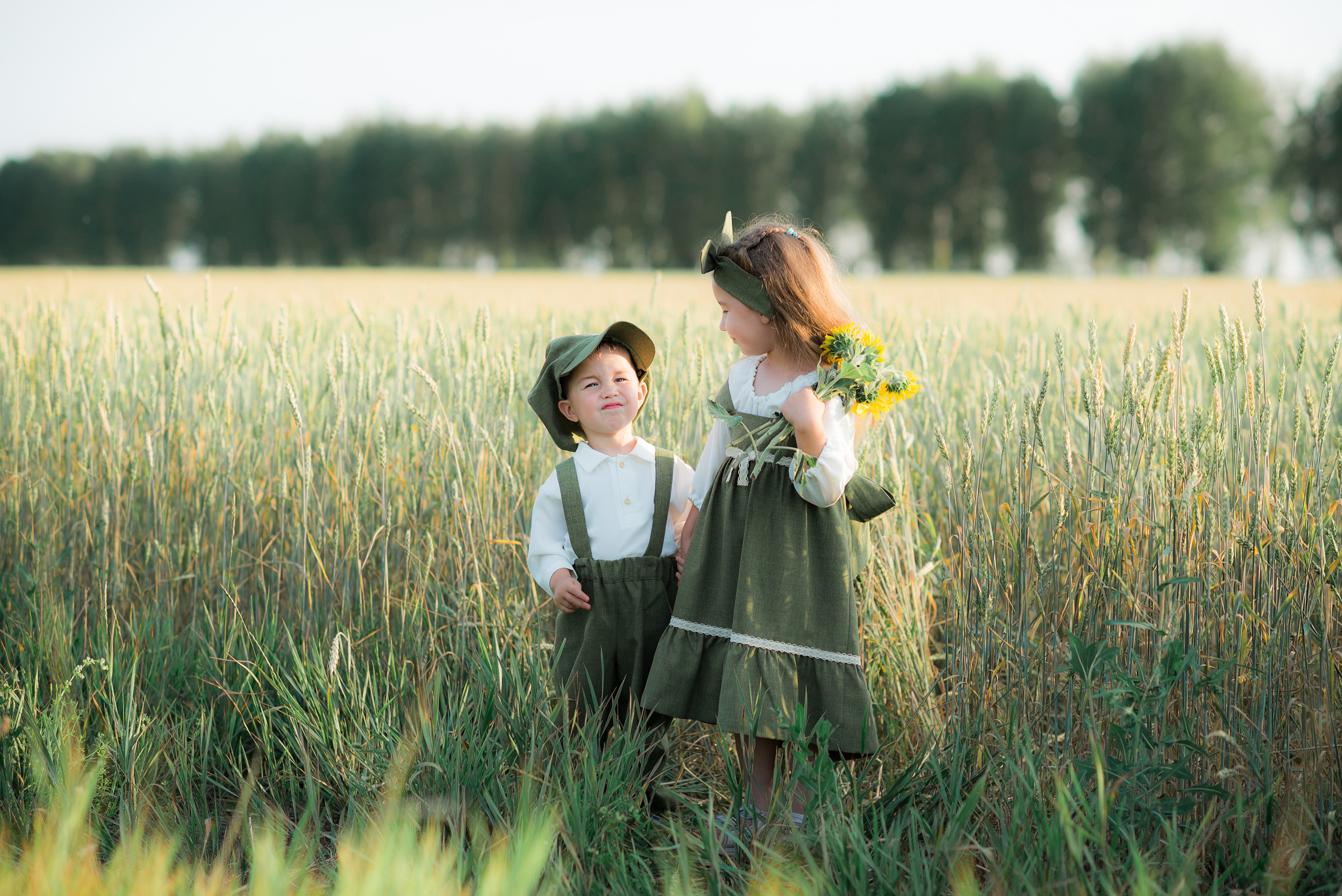 В поле. Детский и семейный фотограф в Салават