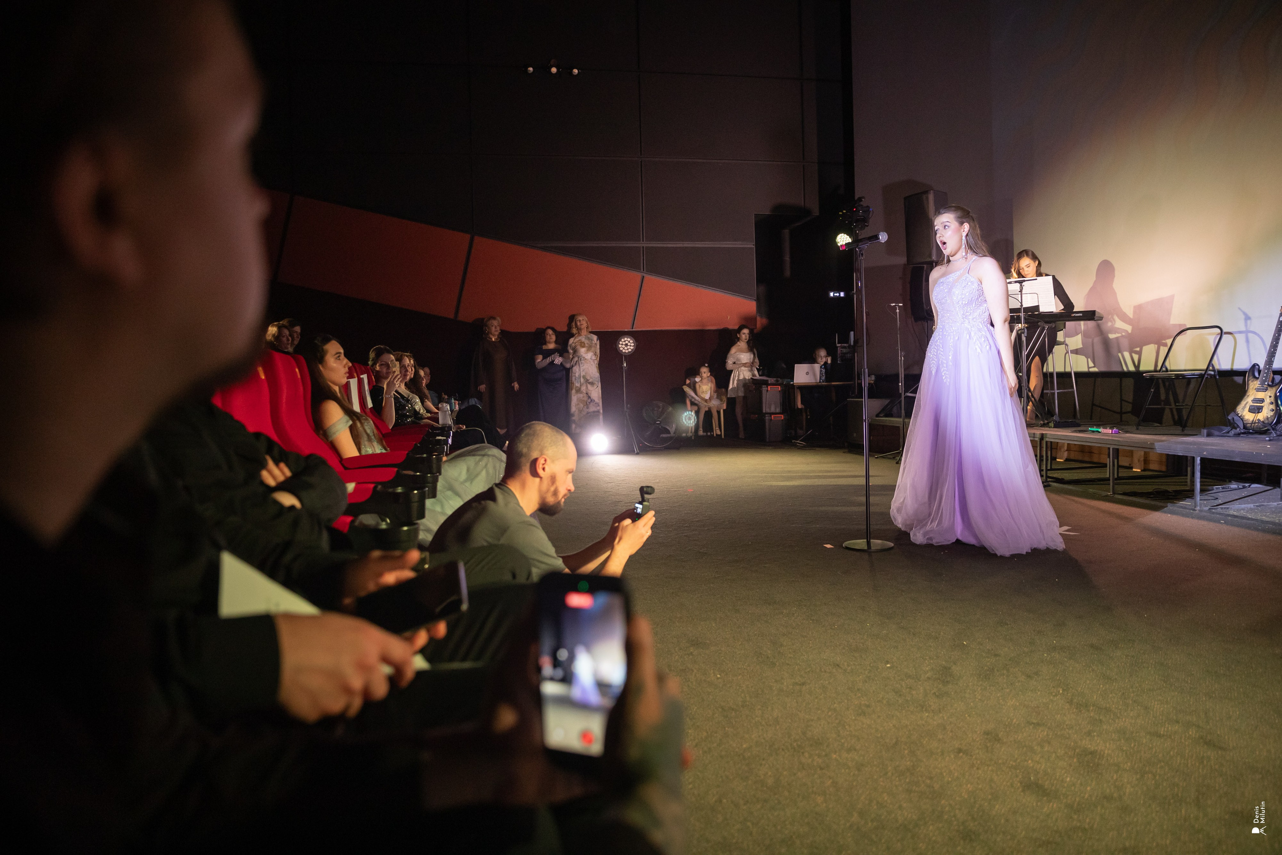 Зимний концерт сказка. Портретный фотограф Денис Милютин