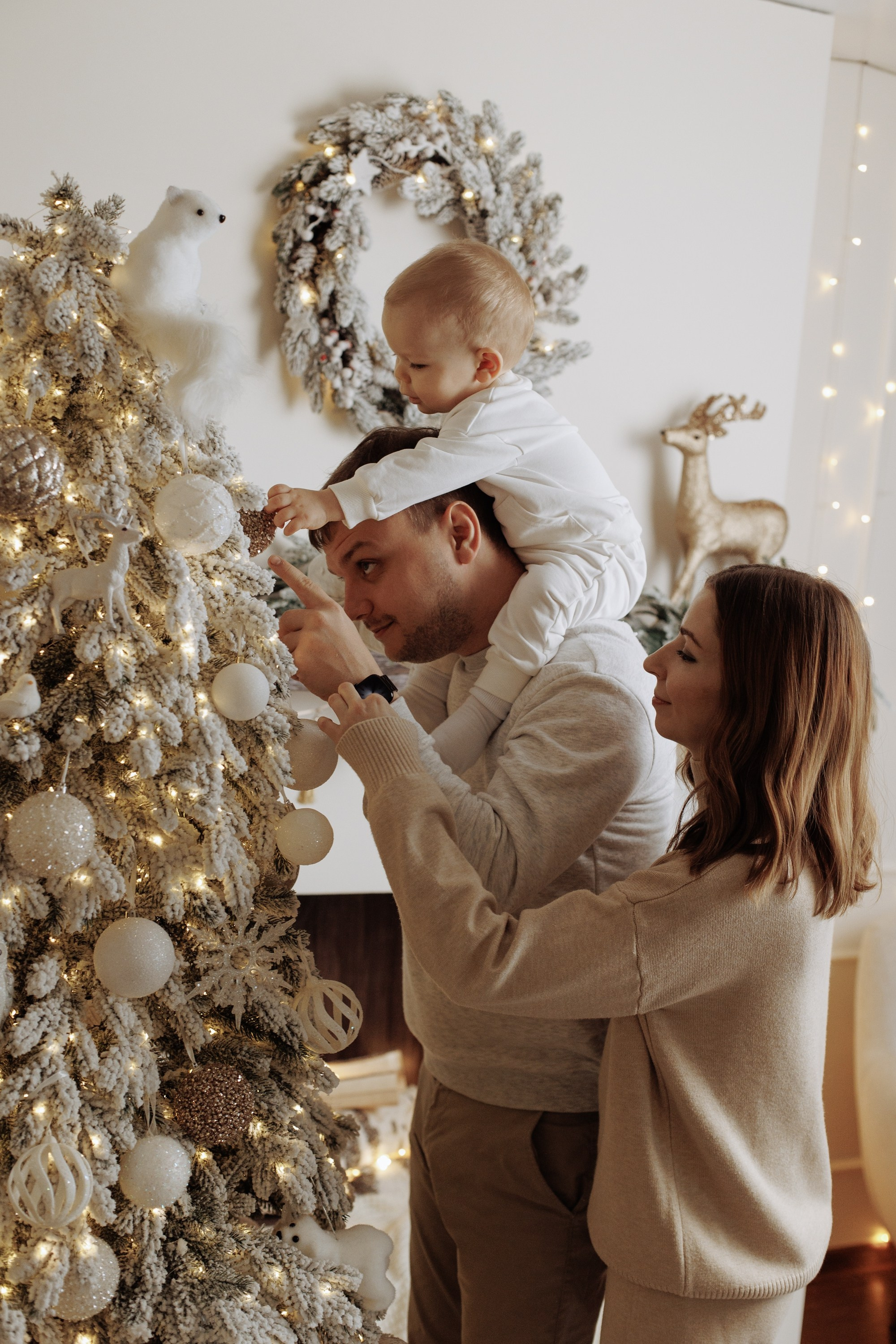 Семейная фотосессия «студия». Свадебный фотограф