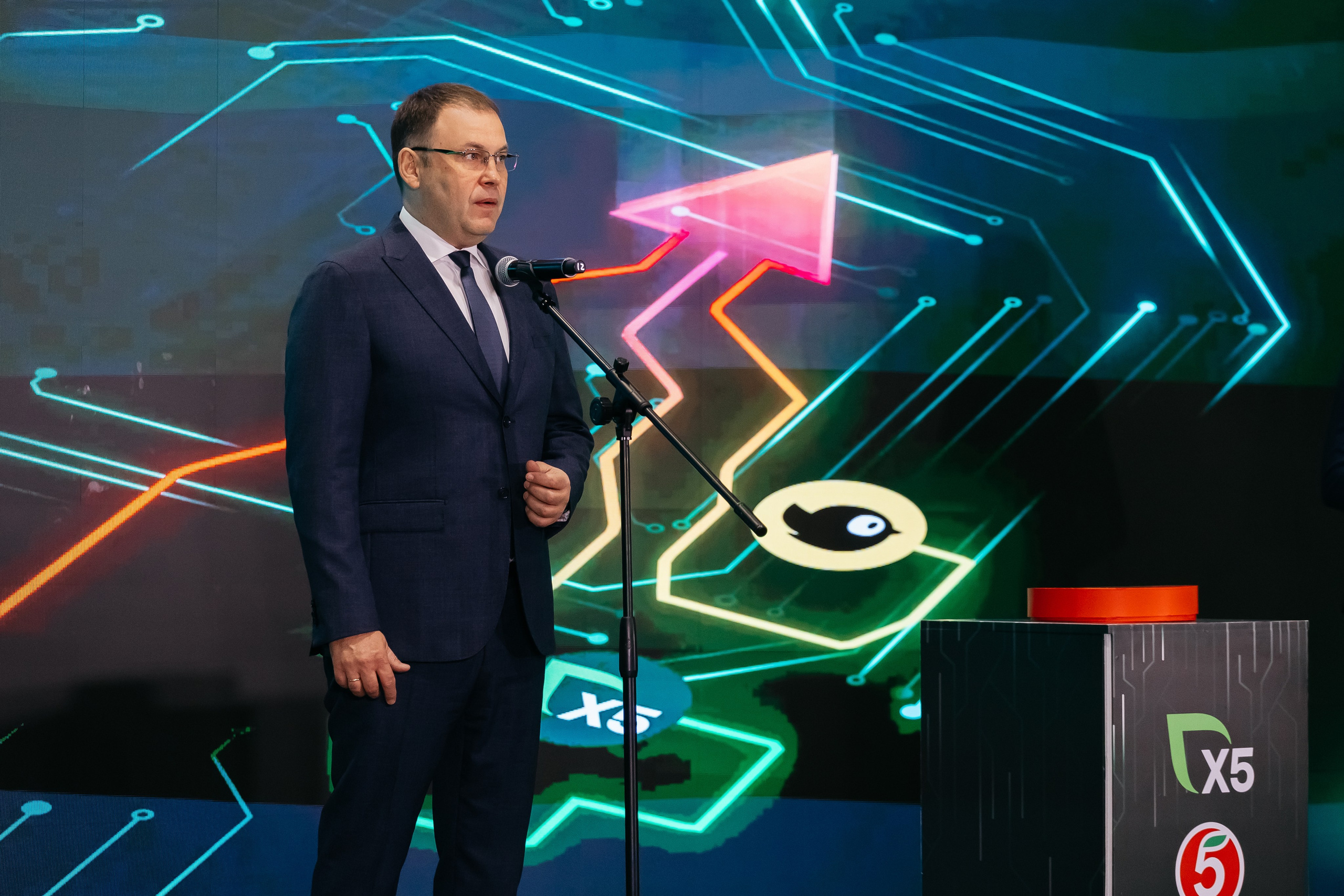 Открытие распределительного центра «Пятёрочки» и «Чижик» в городе Кемерово. Фотограф Кемерово | Сергей