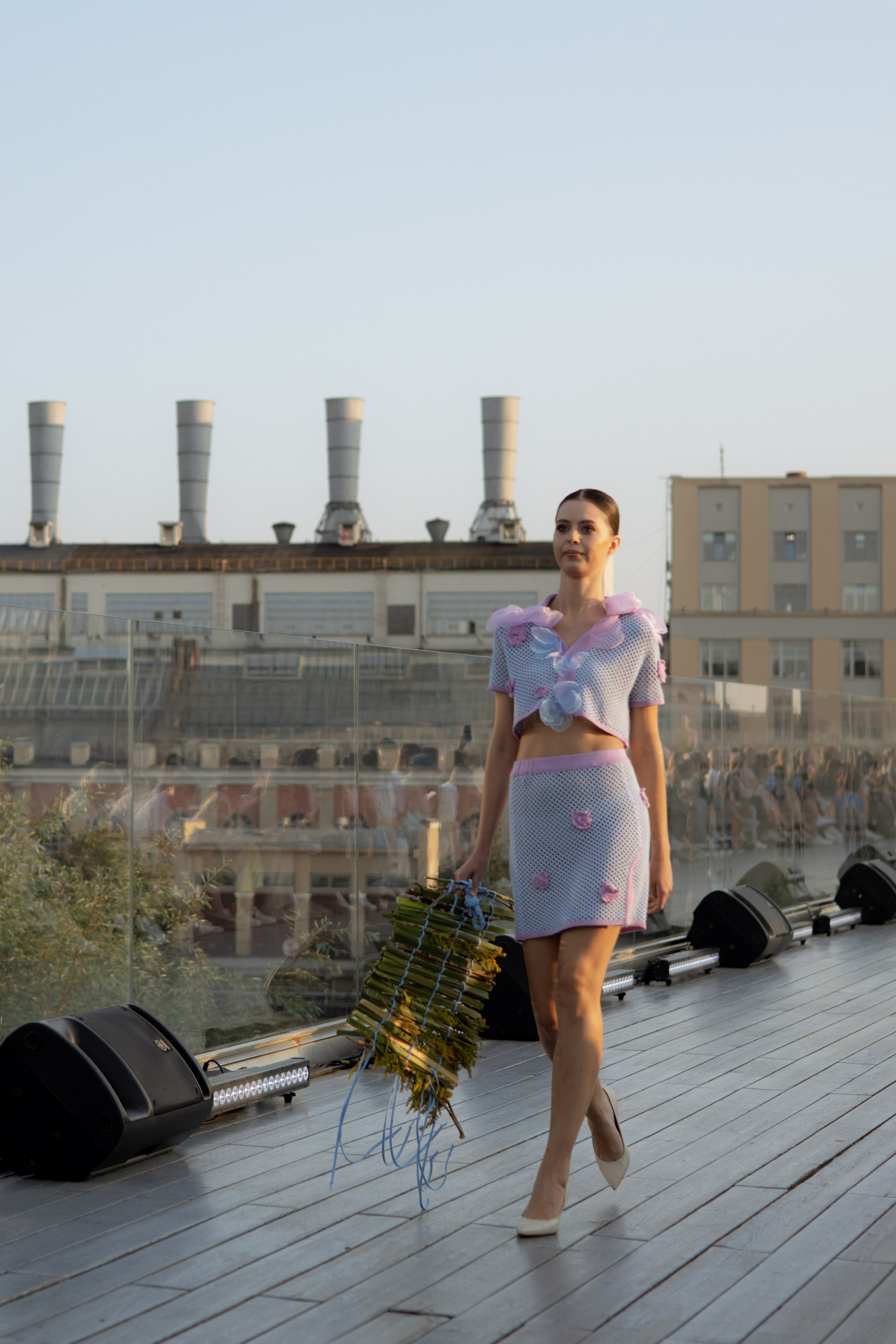 Модный показ. Парящий мост. Оформление свадеб, декор свадеб Вера Маркова, Москва