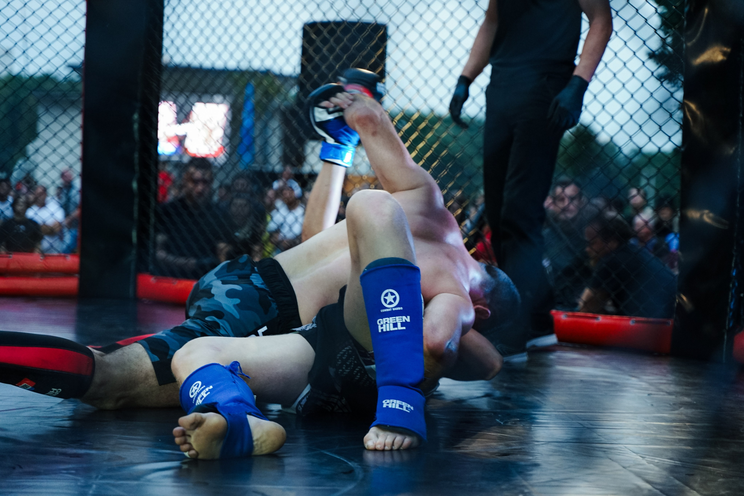 Вечер боев в ЦПКиО. Фотограф Надежда Погребняк | Рязань | Москва