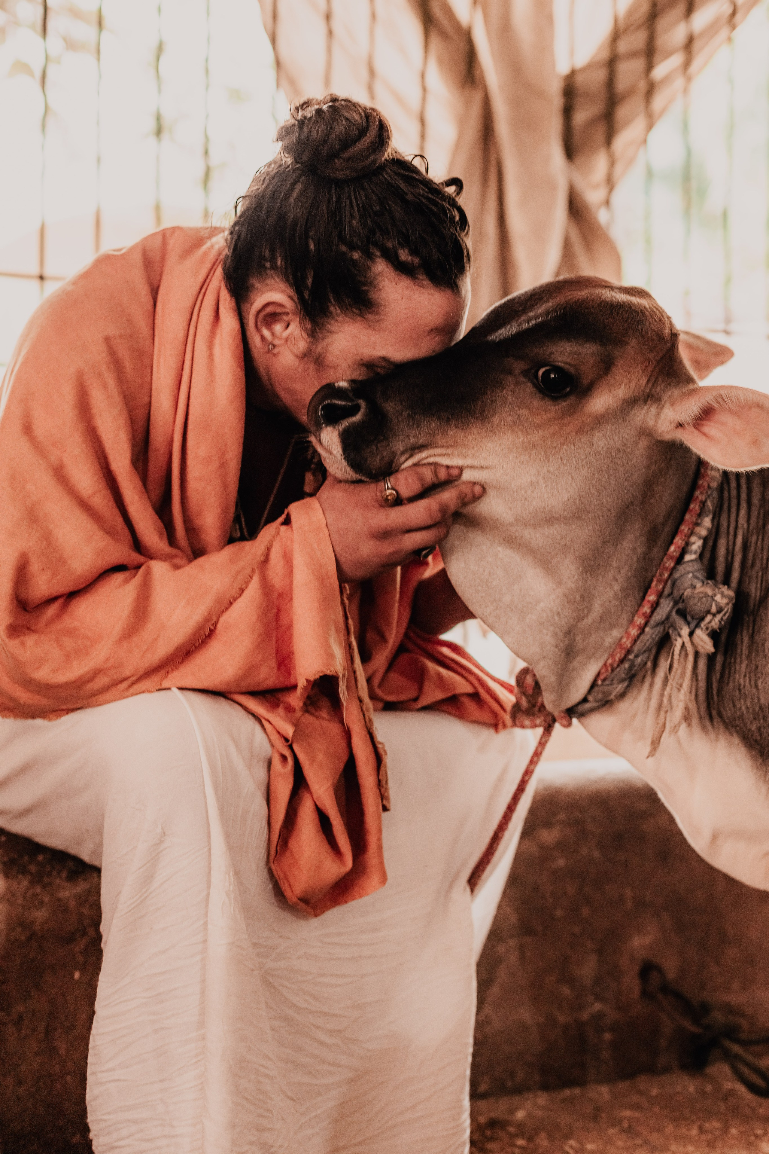 Devraha Baba Ji Ashram in Vrindavan. Мариам Багдасарян