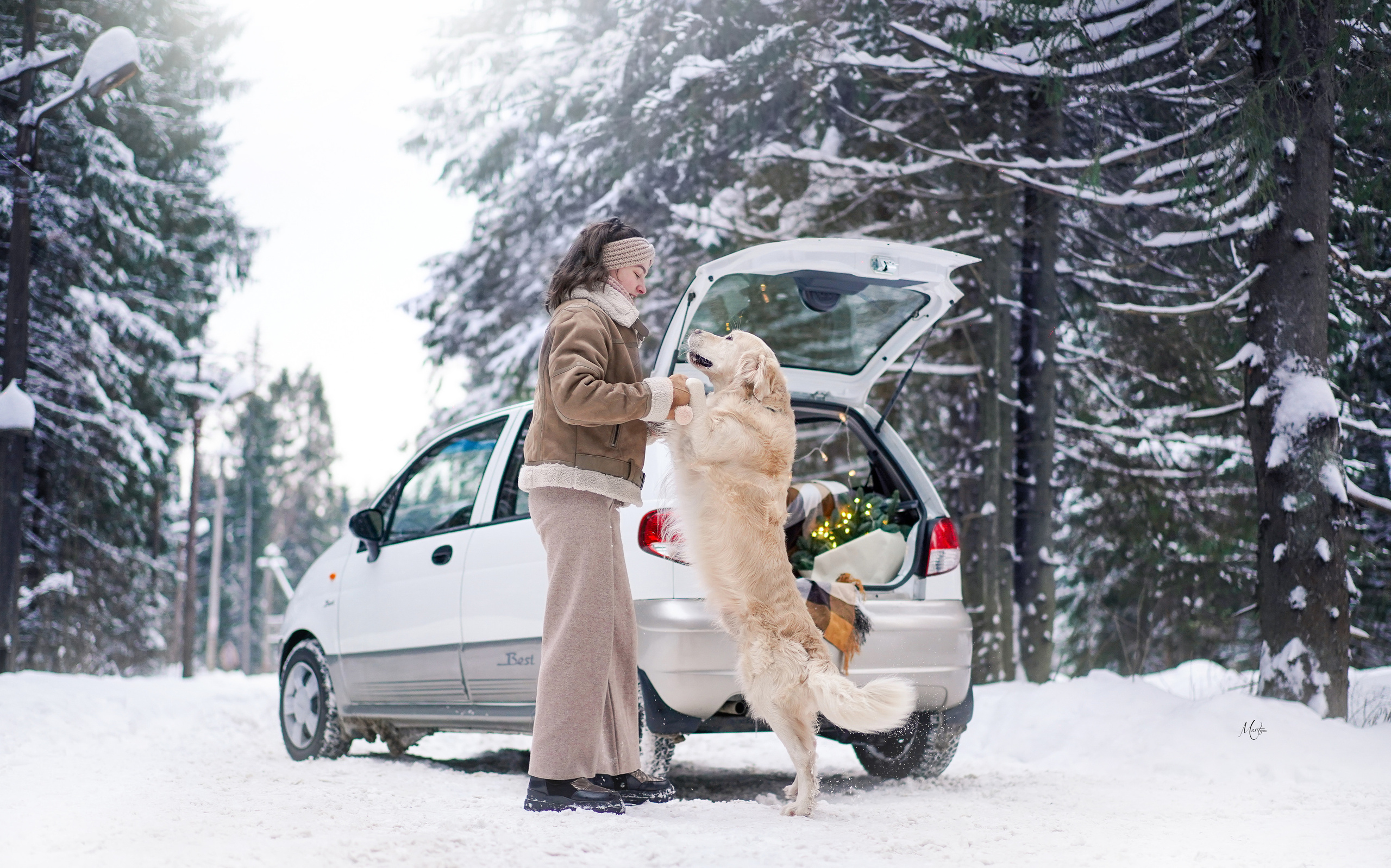 Настя и Арчи. Фотограф-анималист в Санкт-Петербурге Яна Мартынова