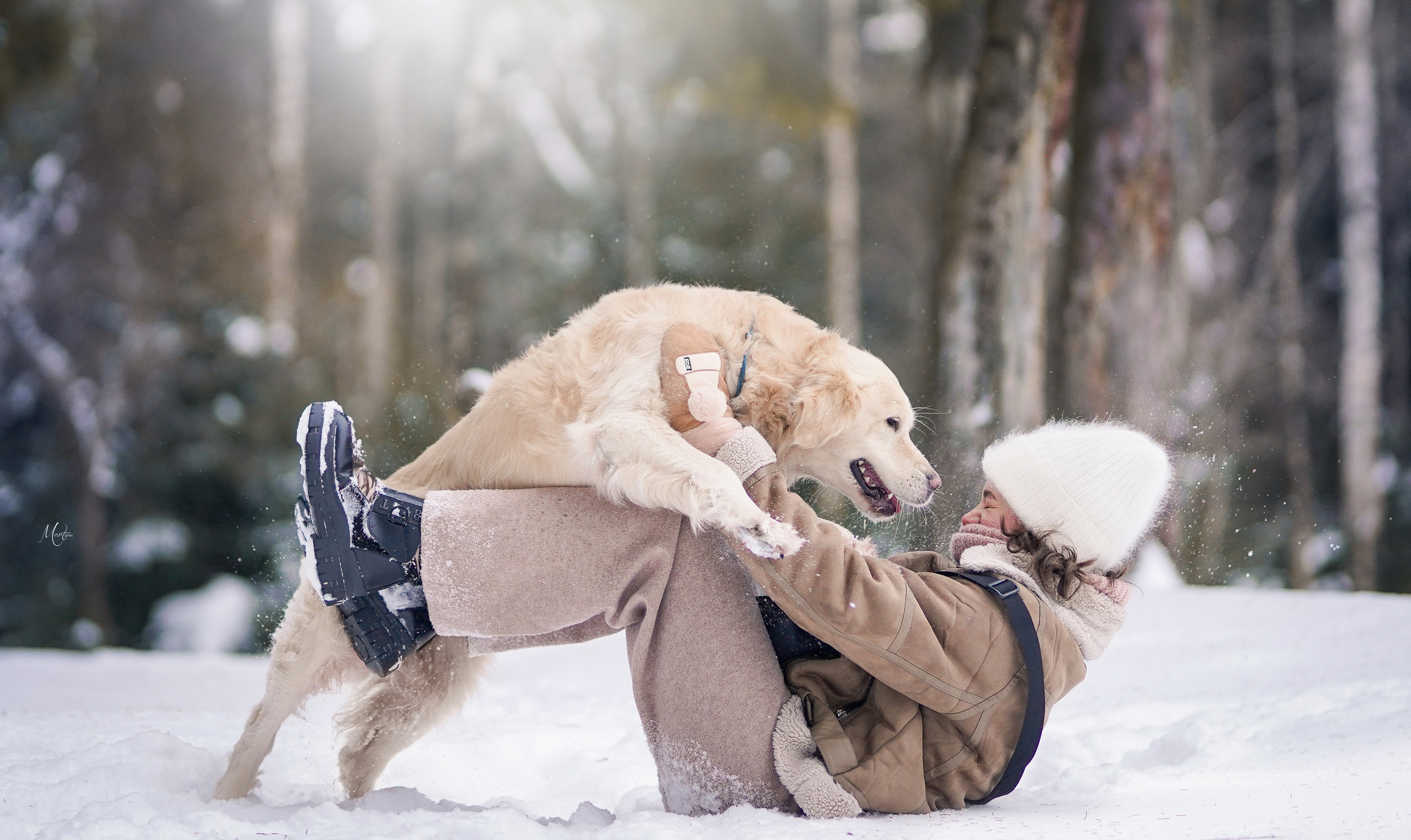 Настя и Арчи. Фотограф-анималист в Санкт-Петербурге Яна Мартынова