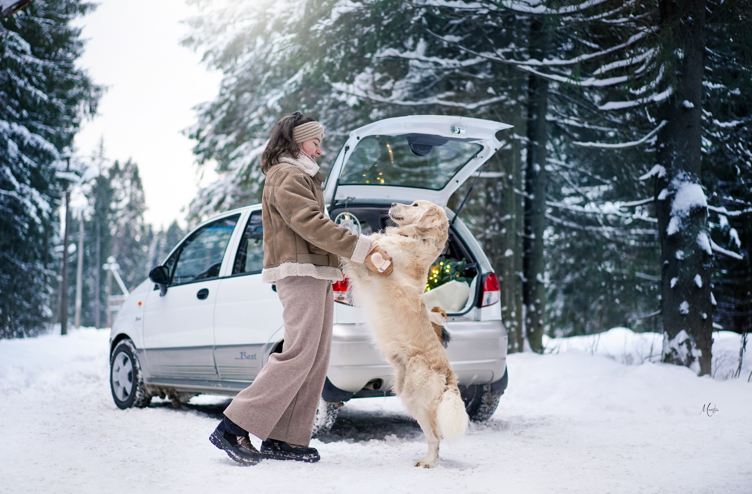 Настя и Арчи. Фотограф-анималист в Санкт-Петербурге Яна Мартынова
