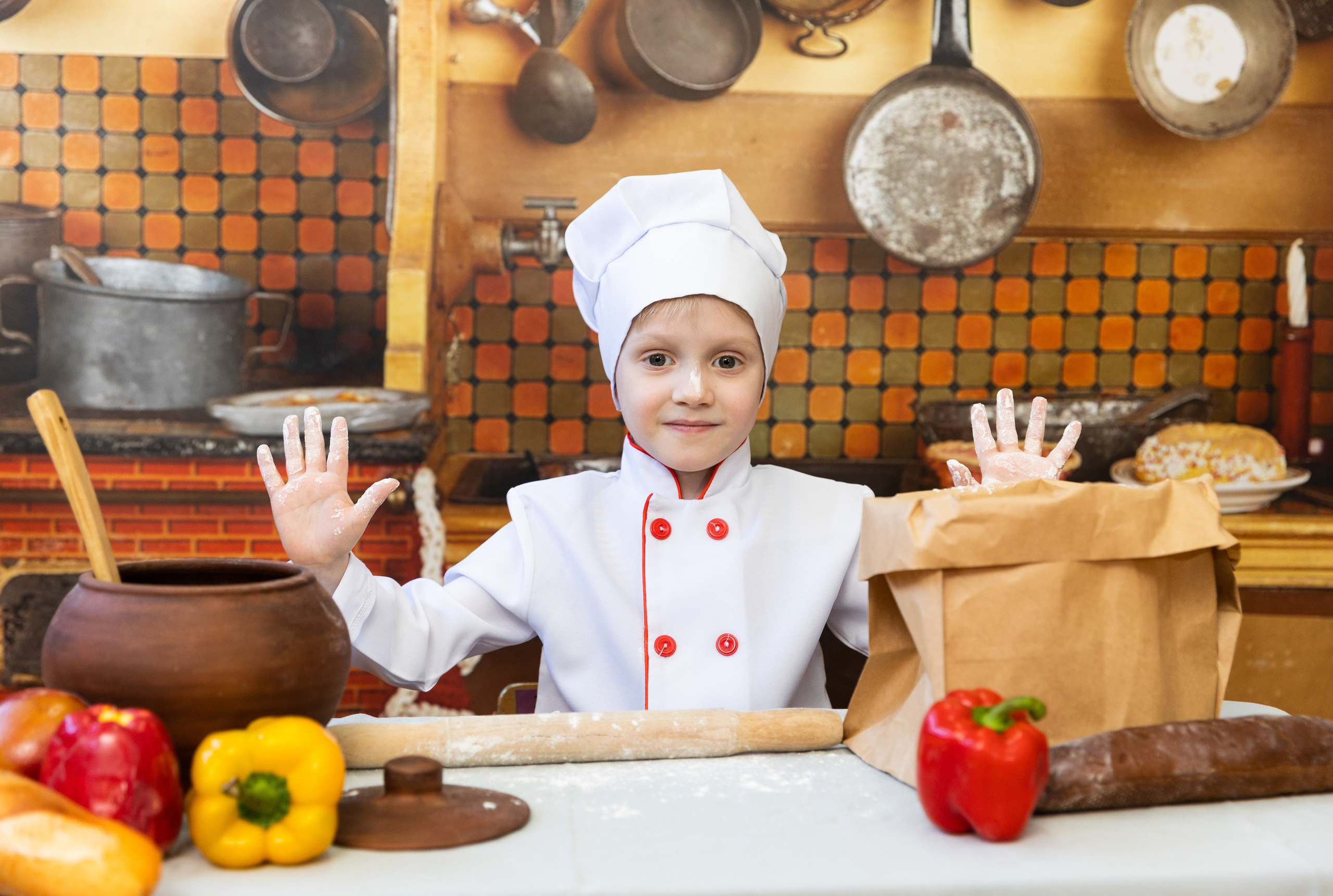 Тематическая «Поварята». Семейный, детский, школьный фотограф в Благовещенске Яна Белоусова