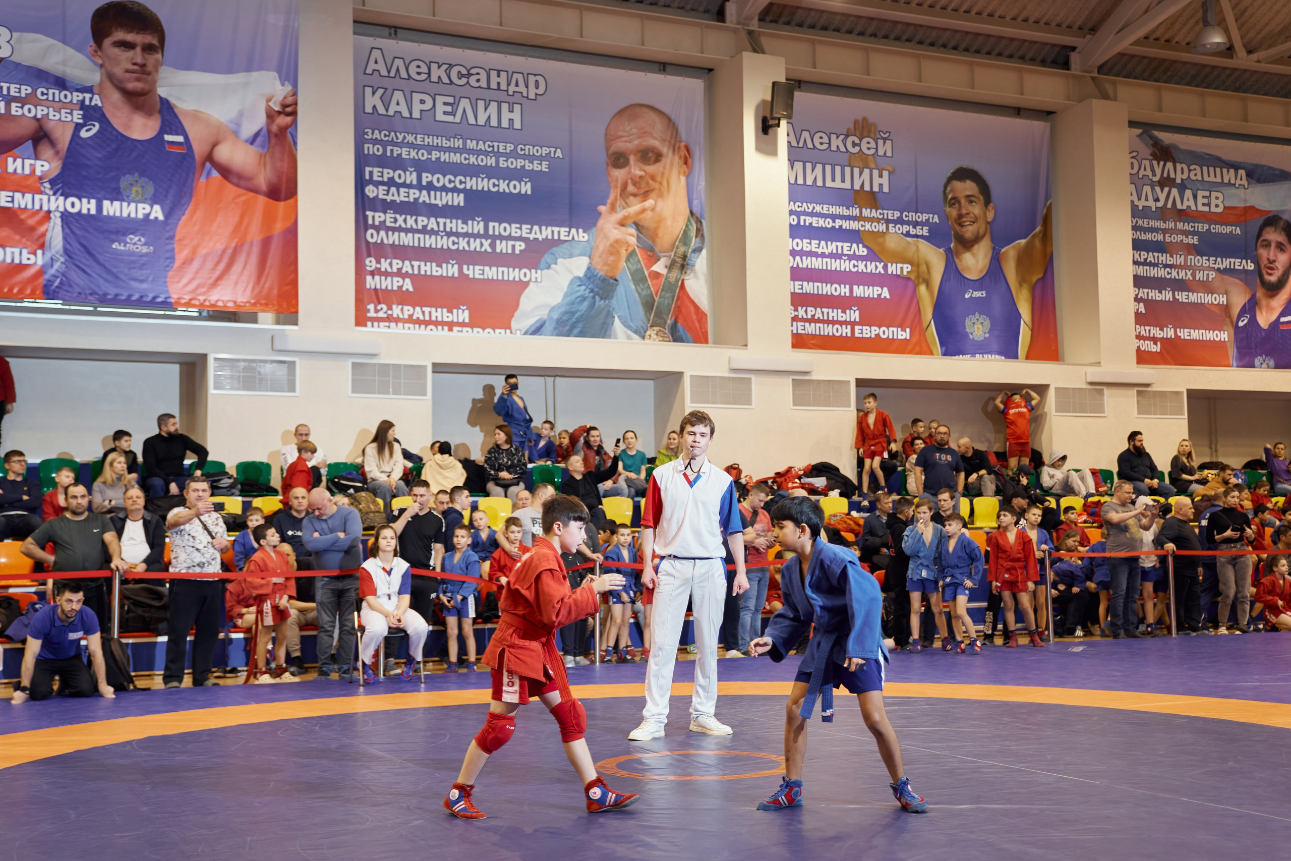Чемпионат по самбо в Мытищах среди юношей — 2025 год