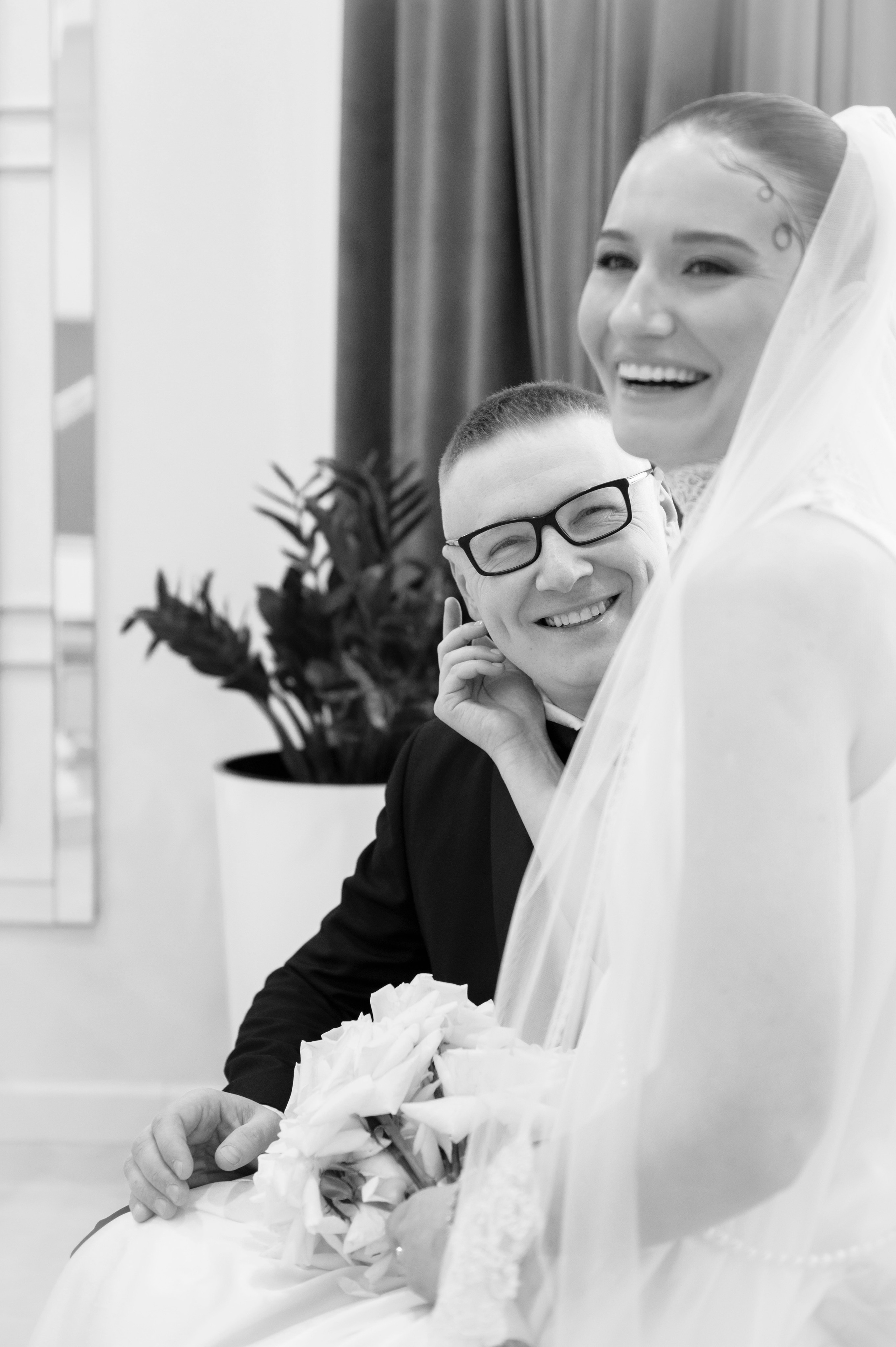 Свадебная фотосессия в ЗАГСе. Анна Боровикова, фотограф Пушкино