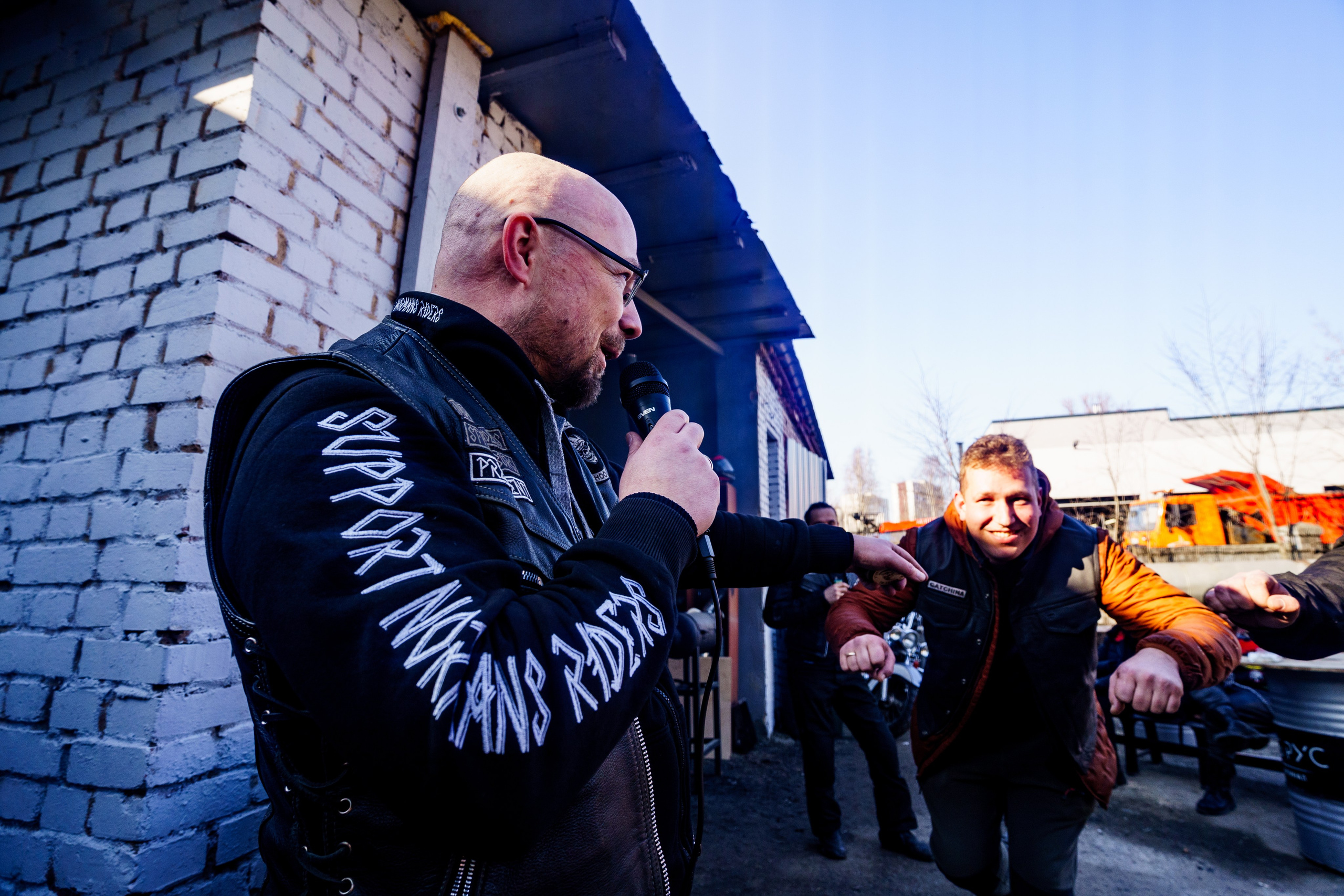 Прохват мотоклуба Norman Riders ч.2. Концертный и репортажный фотограф в Санкт-Петербурге Слава Пахомов