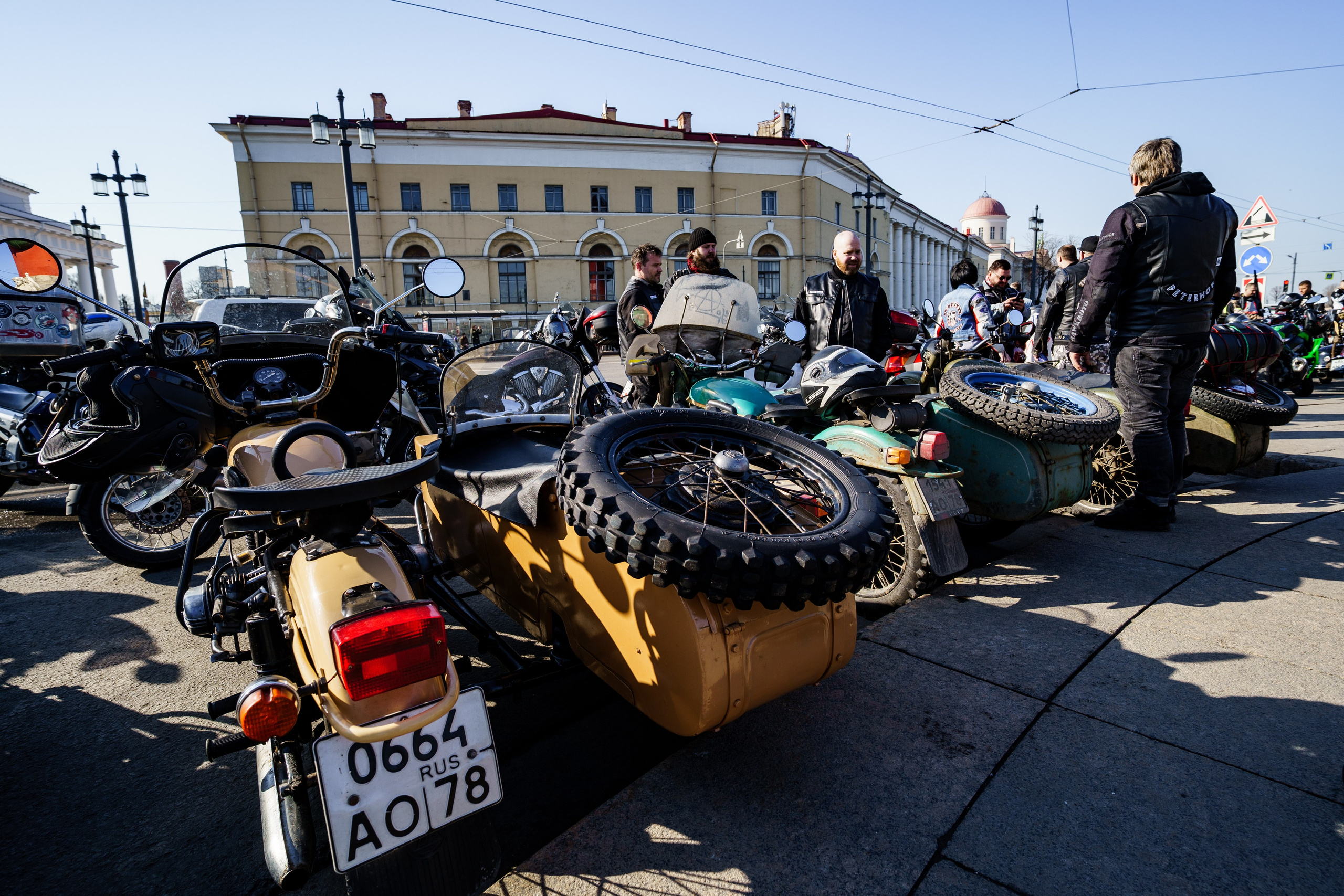 Прохват мотоклуба Norman Riders ч.1. Концертный и репортажный фотограф в Санкт-Петербурге Слава Пахомов