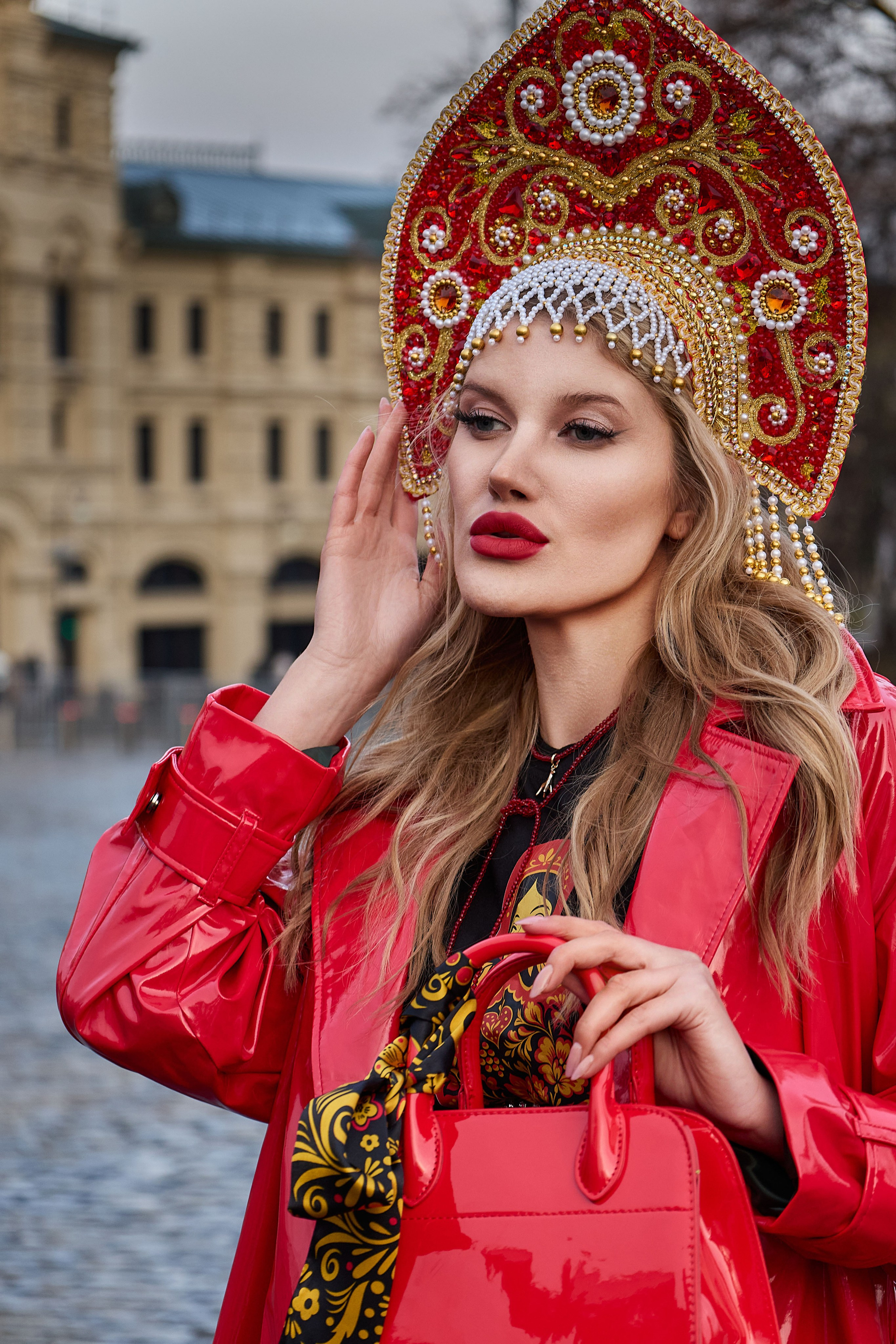 Концептуальная фотосессия «Русский авангард» в самом сердце столицы