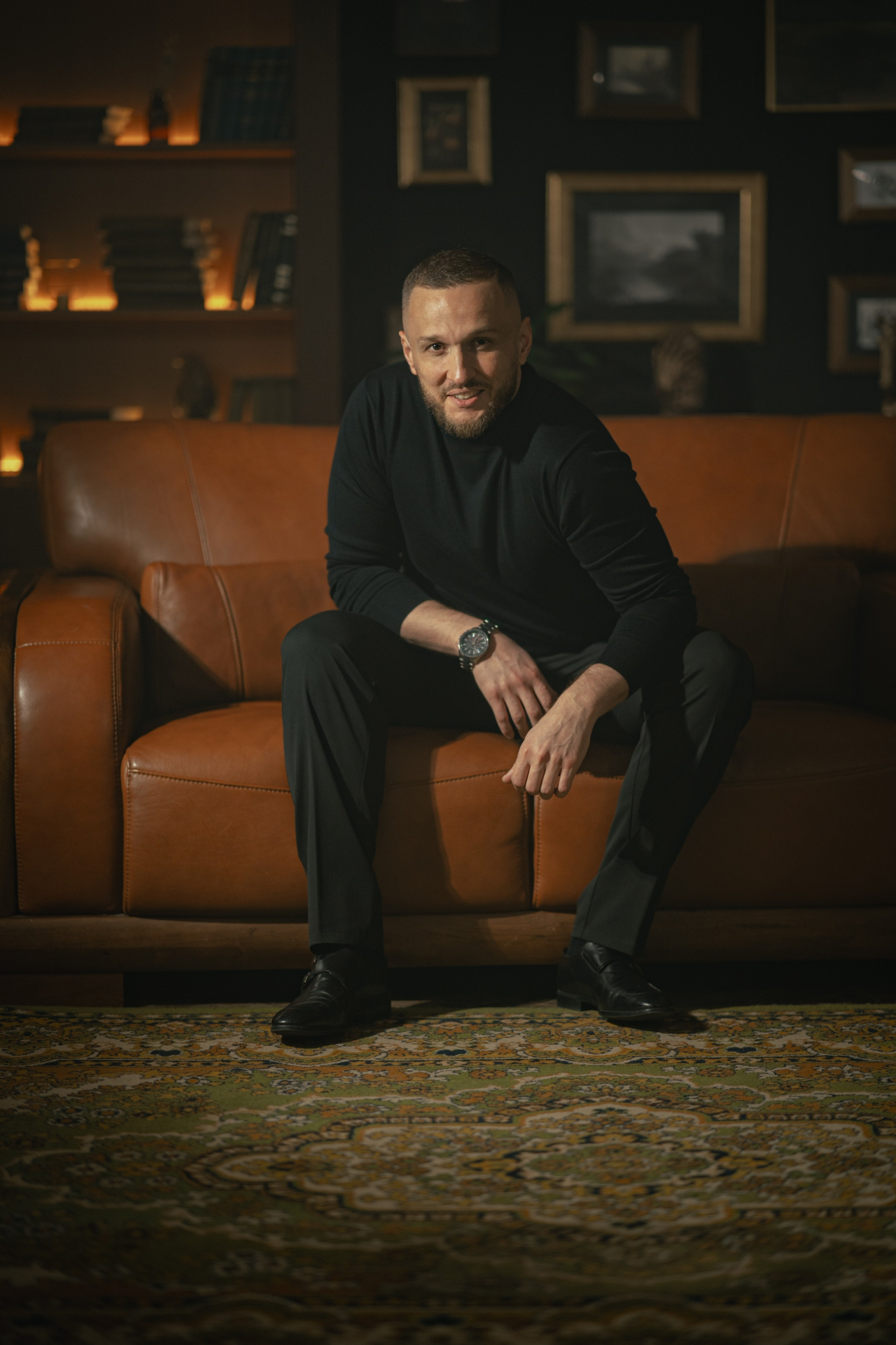 Мужской портрет. Фотограф Мария Зайчик