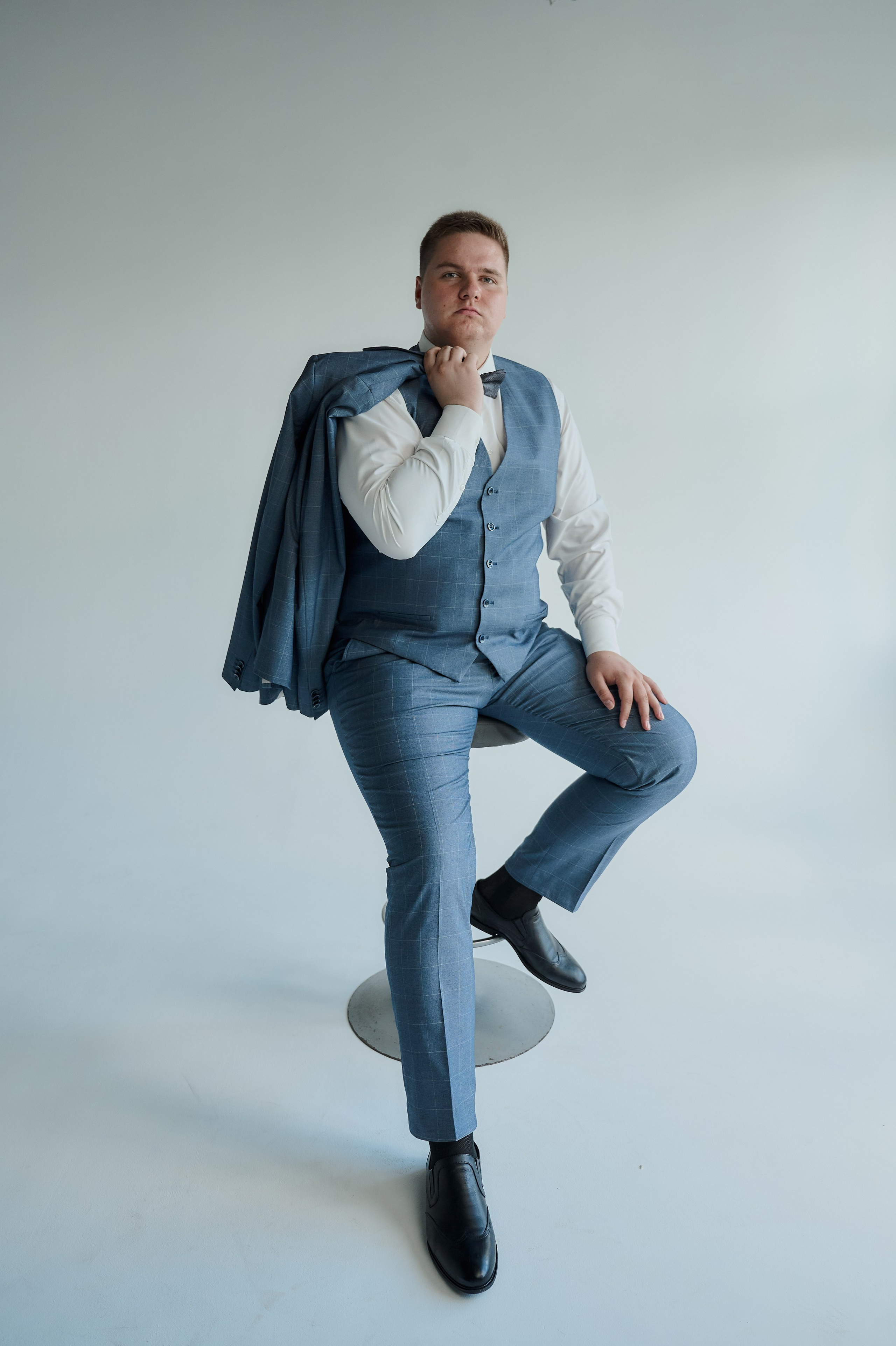 Свадебная фотосессия в студии. Свадебный фотограф в Туле Никита Беляев