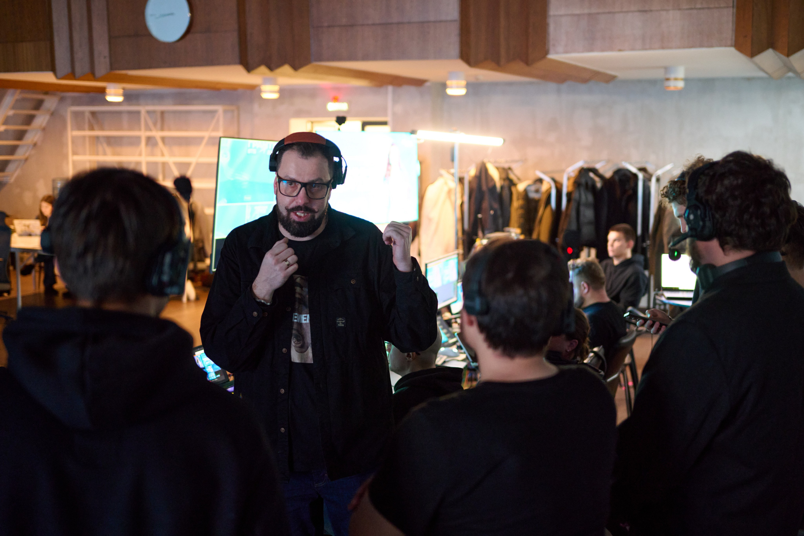 Backstage съёмка трансляции ВТБ Именные гранты 2025