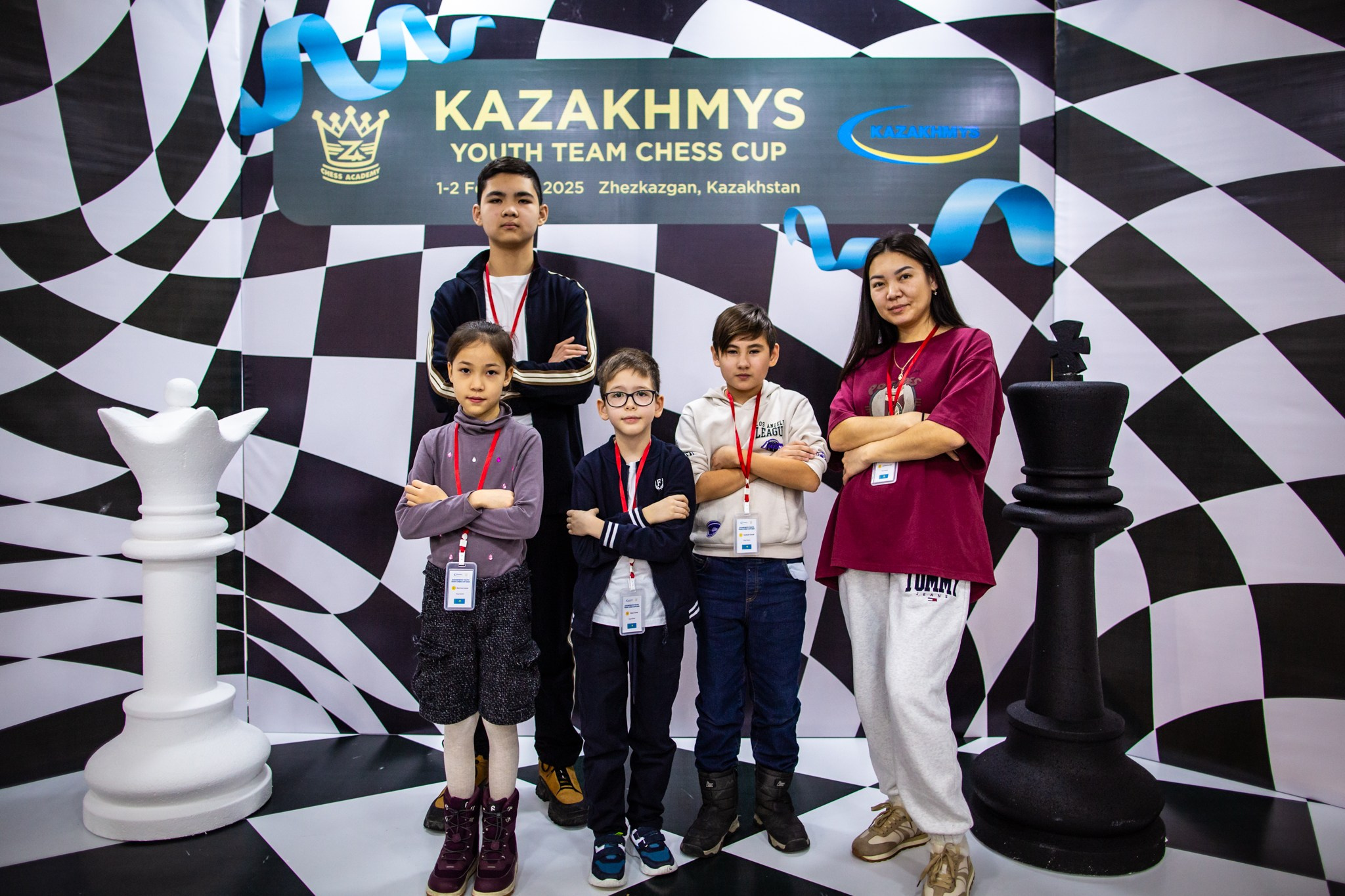 2025.02.02 KAZAKHMYS Youth Team Chess CUP 2025 — Day2_Teams. Фотограф Анна Штурман (репортажная съёмка любых событий и мероприятий) Anna Shtourman photographer