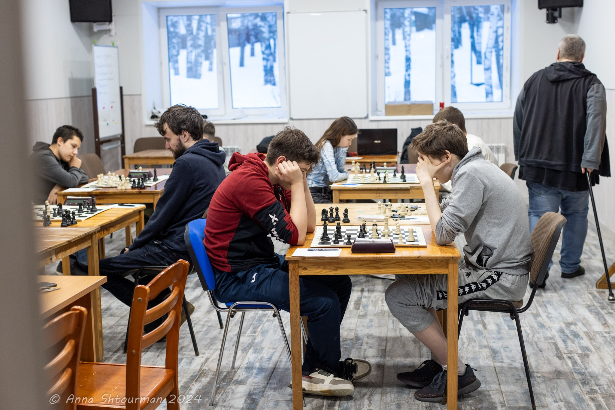 2024 Межрегиональная шахматная школа гроссмейстеров (Кострома, Россия). Фотограф Анна Штурман (репортажная съёмка любых событий и мероприятий) Anna Shtourman photographer