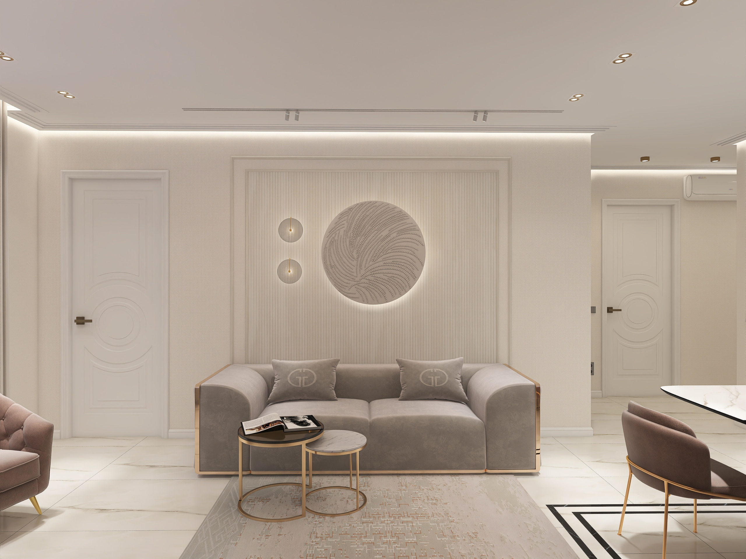 ЖК Grando. Площадь 71 кв. м. Дизайнер интерьера в Новосибирске_Елена Сергеева