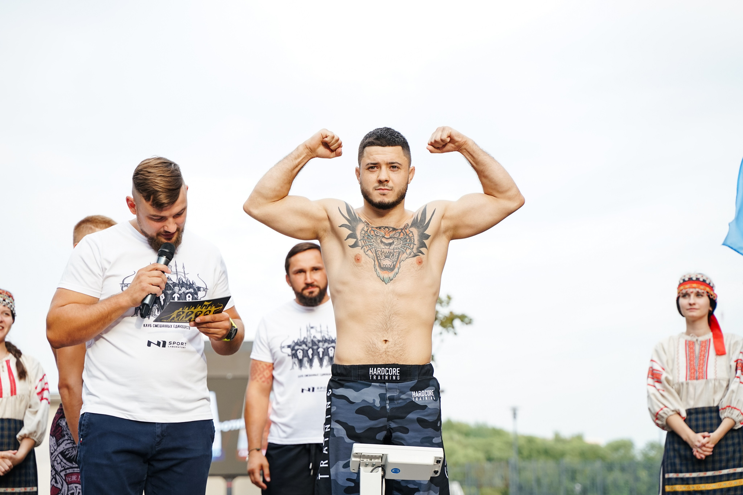 Вечер боев в ЦПКиО. Фотограф Надежда Погребняк | Рязань | Москва