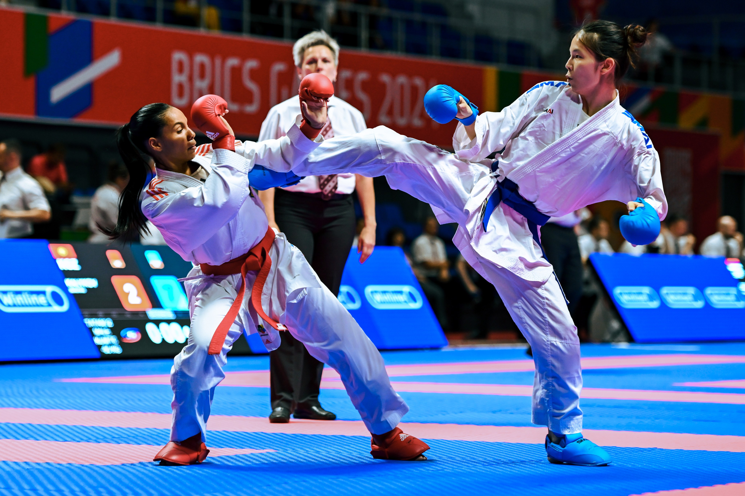 Каратэ «Спортивные игры стран БРИКС». Спортивный и репортажный фотограф в Казани Вячеслав Сатонин