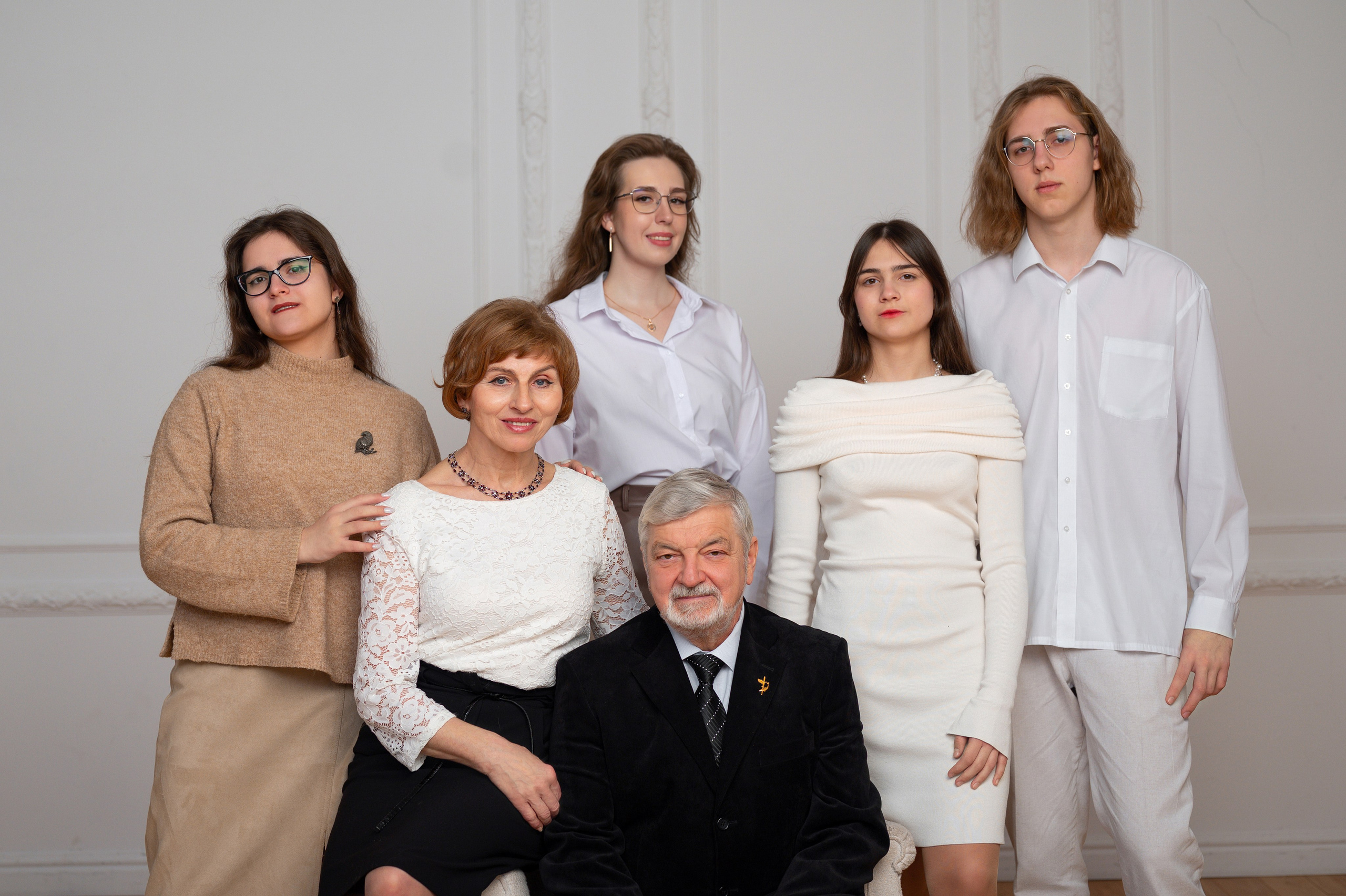 Фотосессия большой семьи. Фотограф Юлия Кондратьева