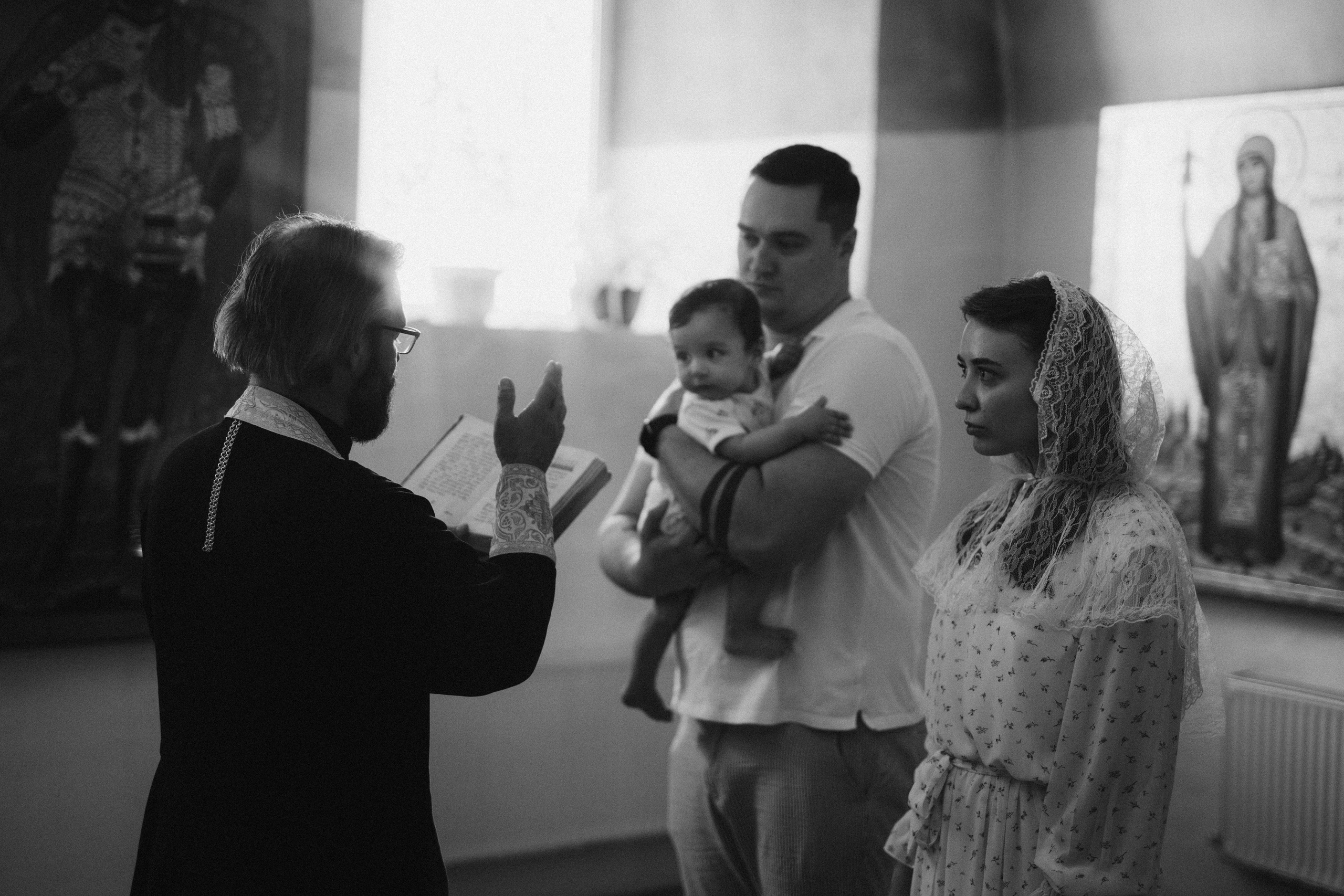 Крещение Мирона. Свадебный и семейный фотограф в Калуге Анна Киреева