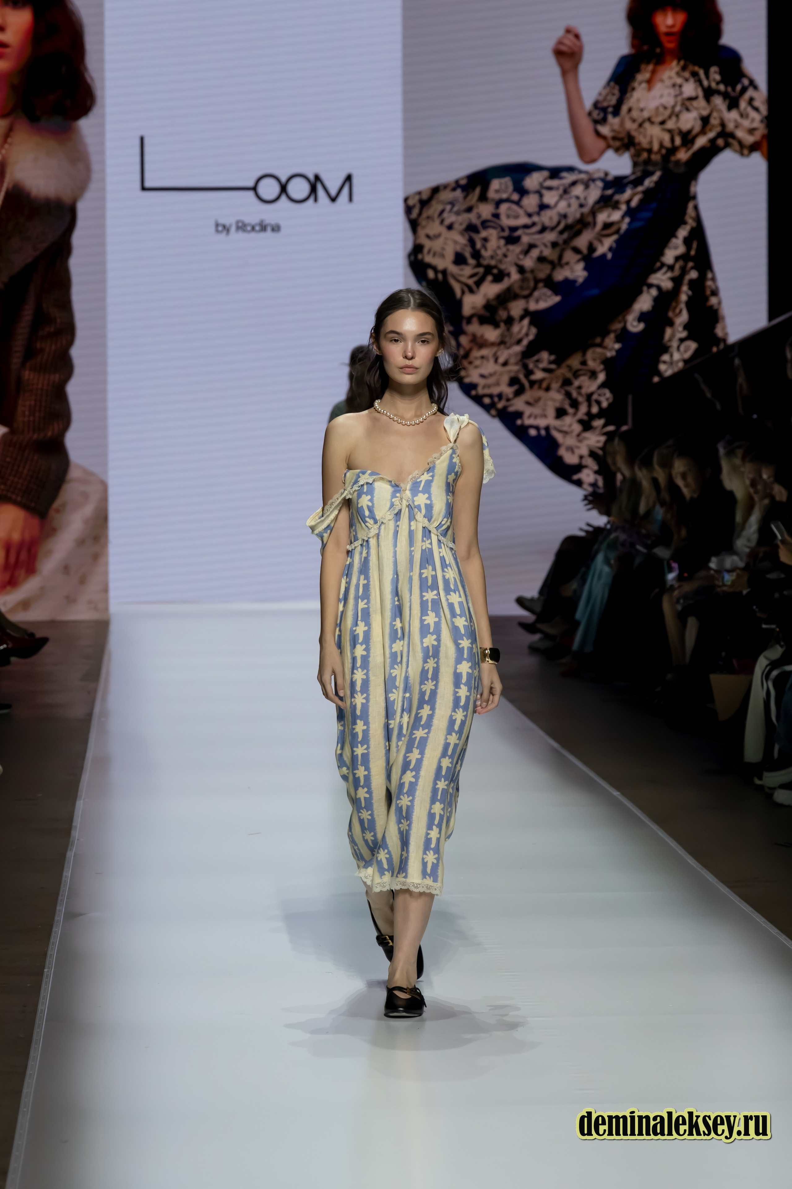 Московская неделя моды 2024 4 октября дизайнер Loom by Rodina. Репортажный, семейный и студийный фотограф в Москве Демин Алексей