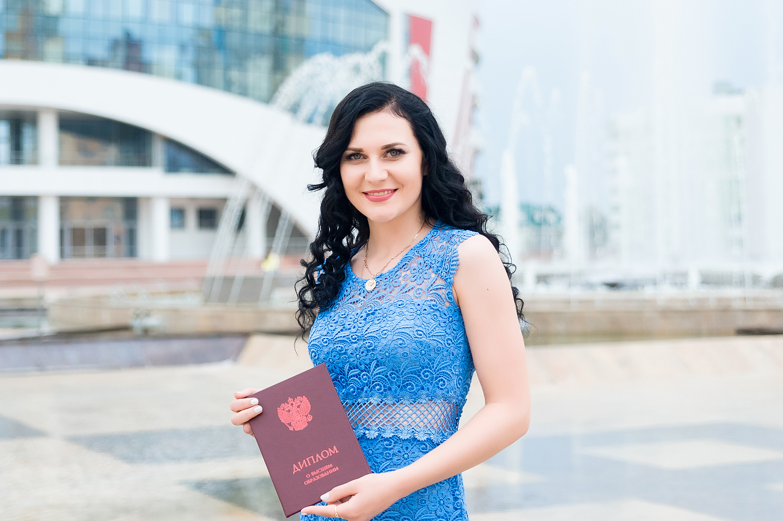 Портреты для выпускниц МГУ