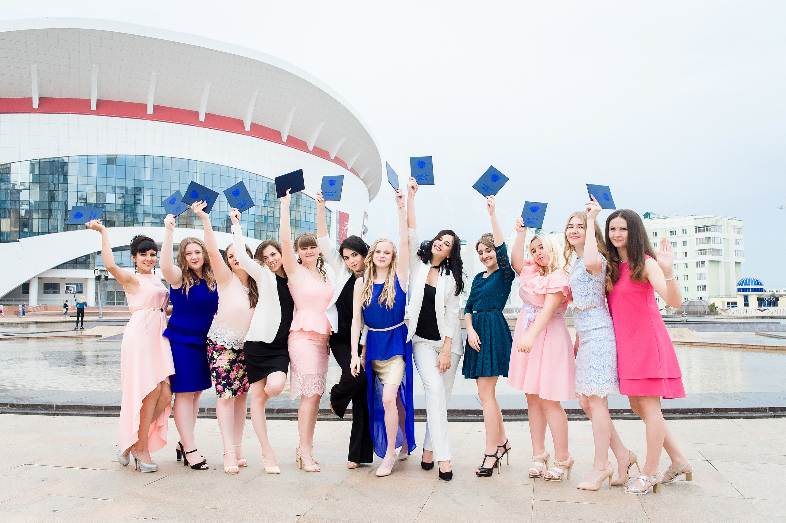 Портреты для выпускниц МГУ