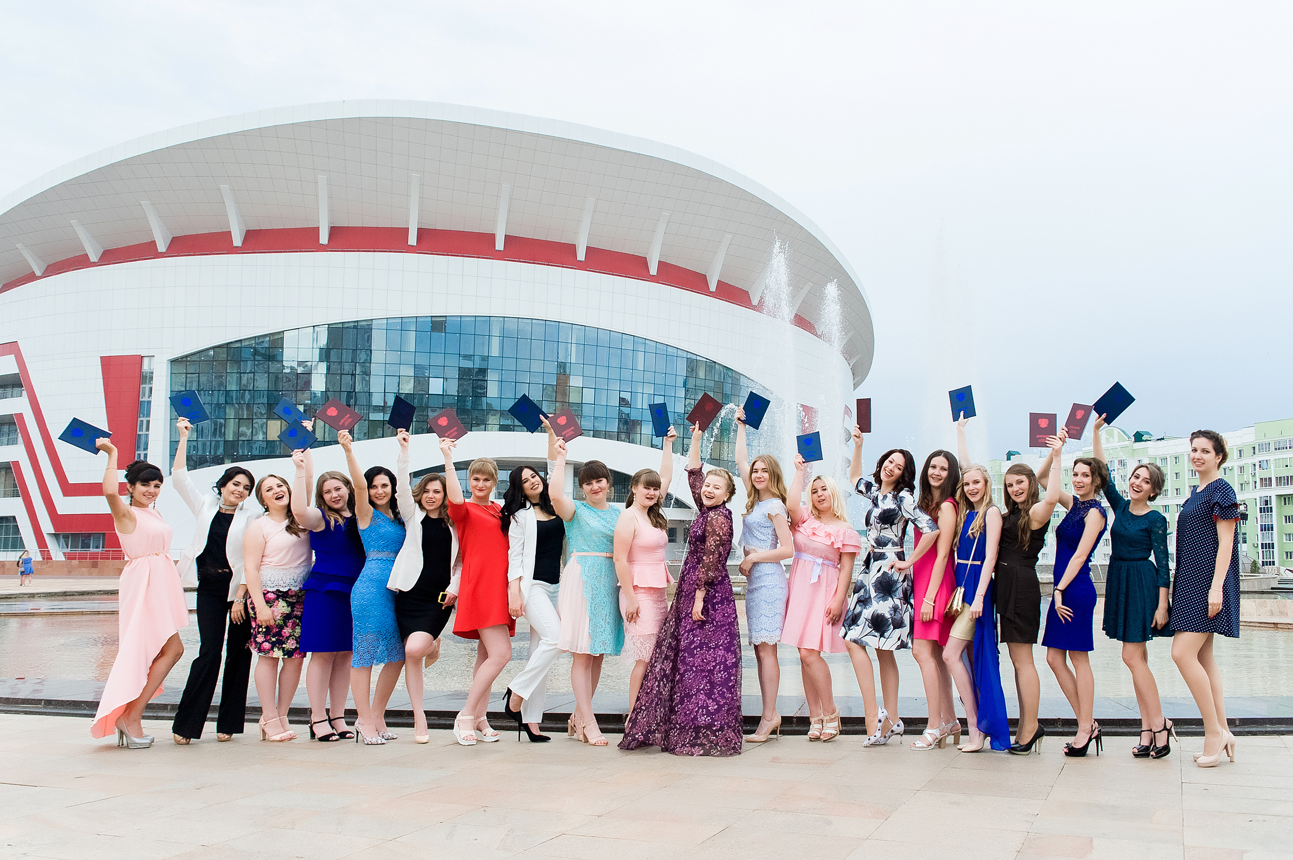 Портреты для выпускниц МГУ