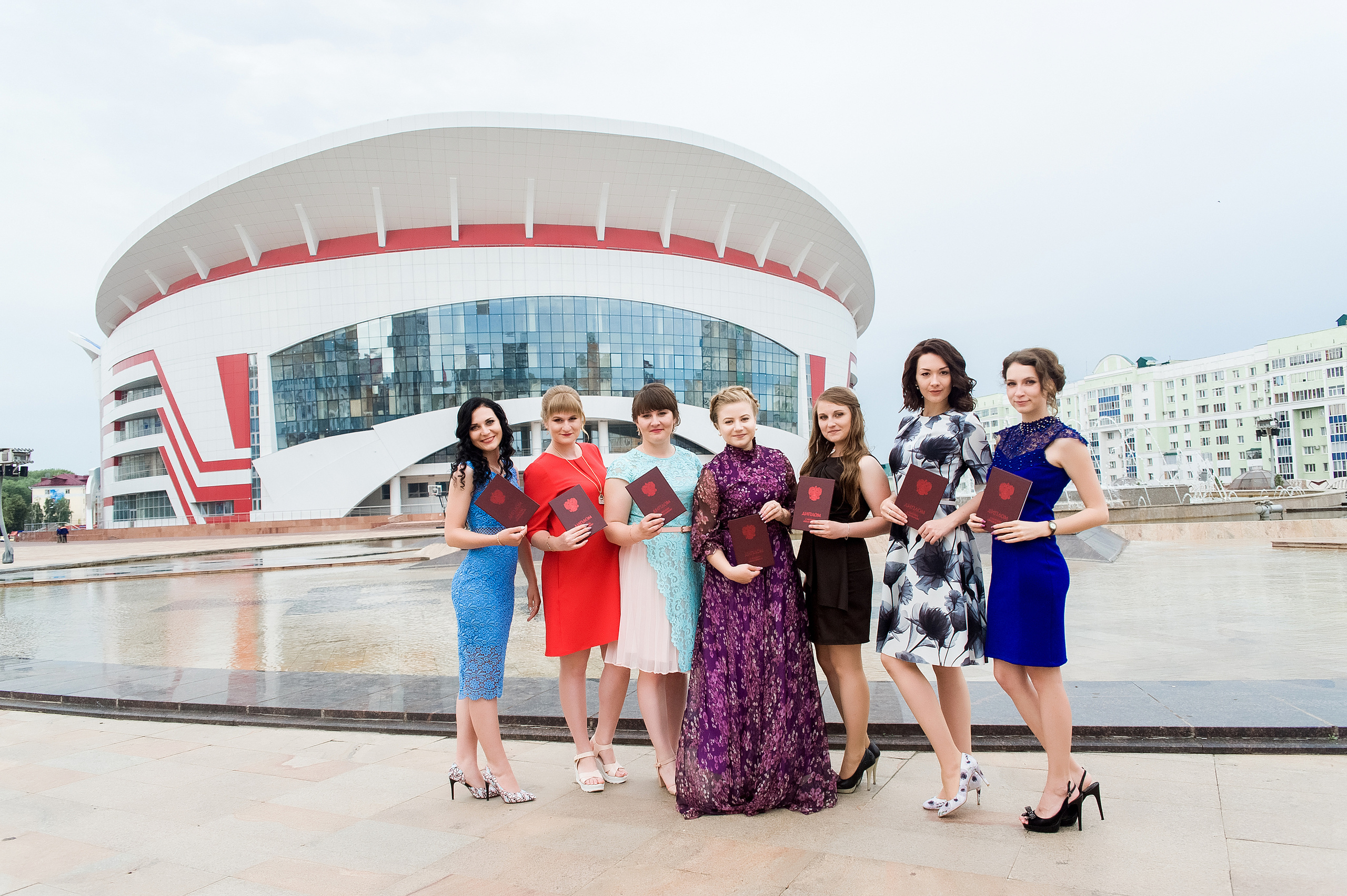 Портреты для выпускниц МГУ