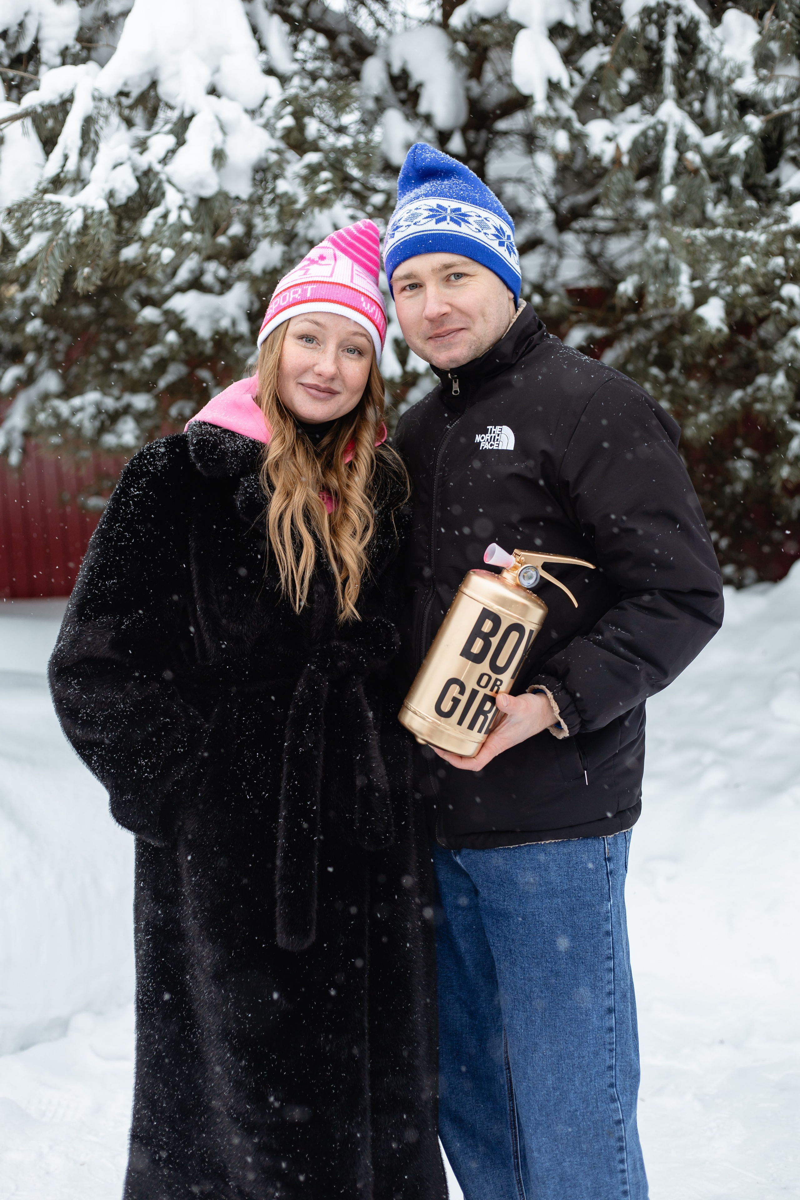 Снежное Гендер-пати. Свадебный фотограф Михаил Александров
