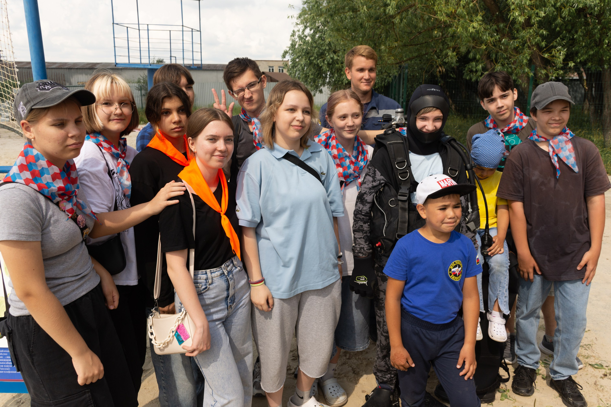 Урок по безопасности на воде (полный альбом). Фотограф Максим Буряк
