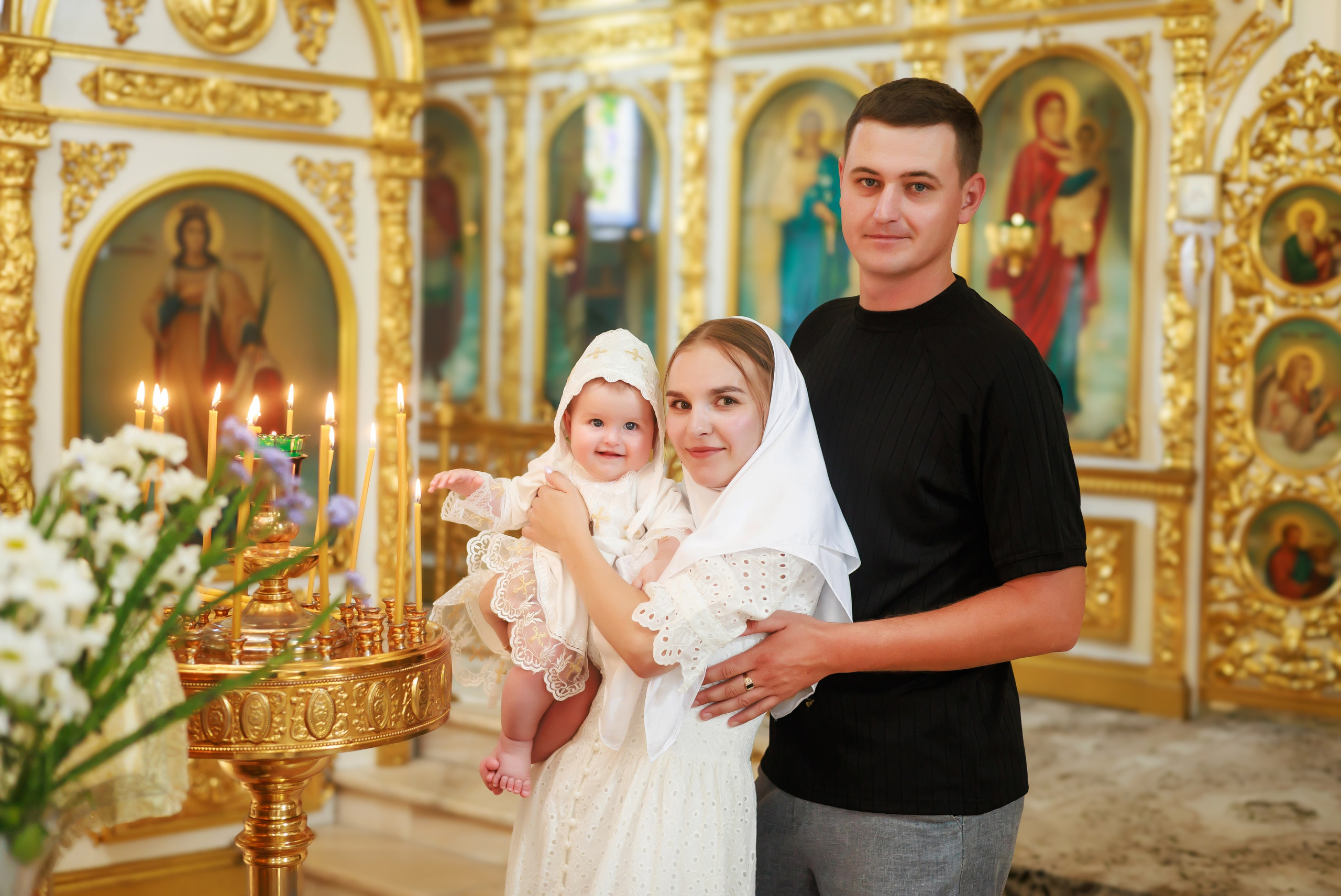 Таинство Крещения. Свадебный и семейный фотограф в г. Майкопе (выезд по республике и краю)