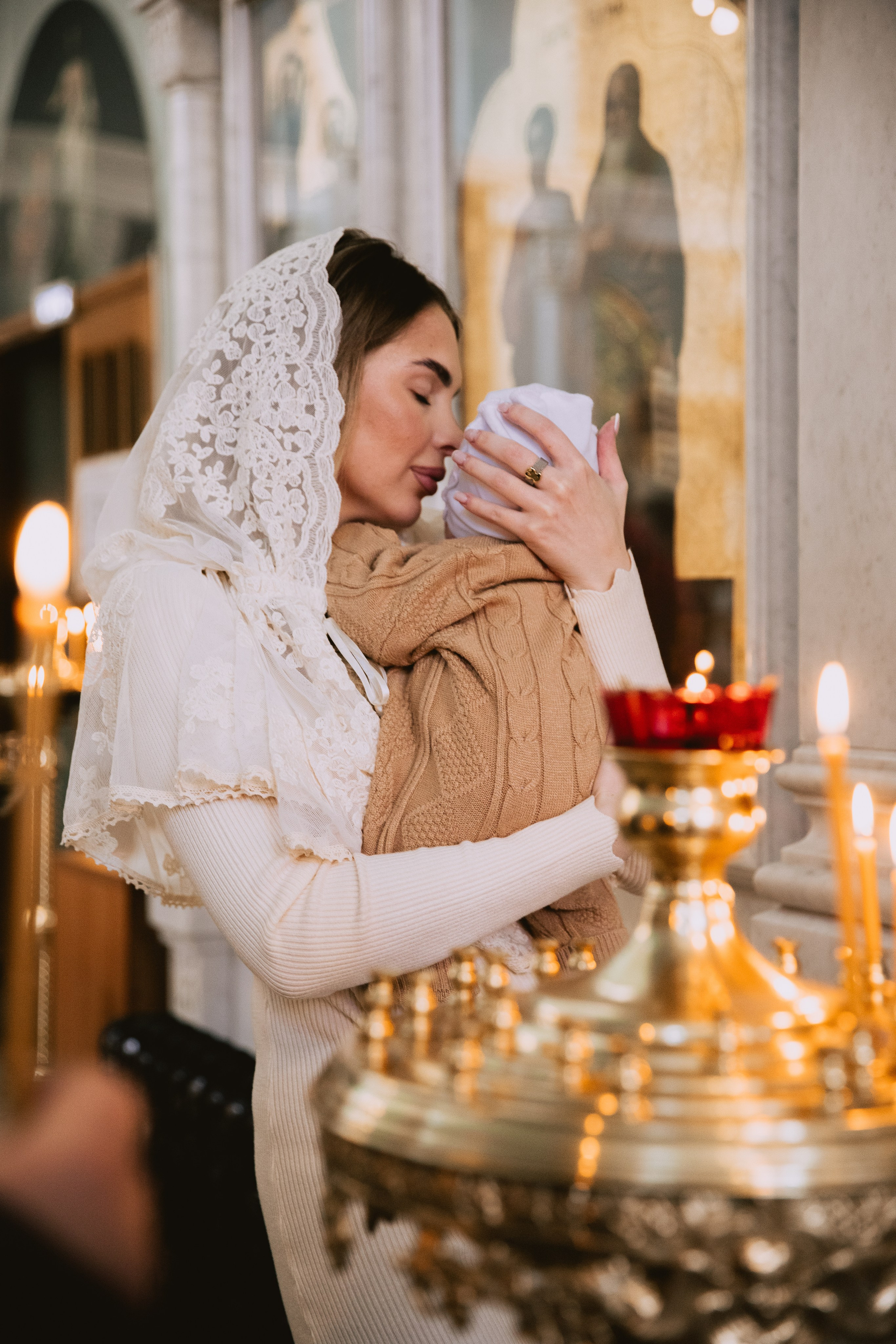 Крещение малыша: Запечатлеть волшебные моменты. Семейный и детский фотограф. Москва. Пронина Тома