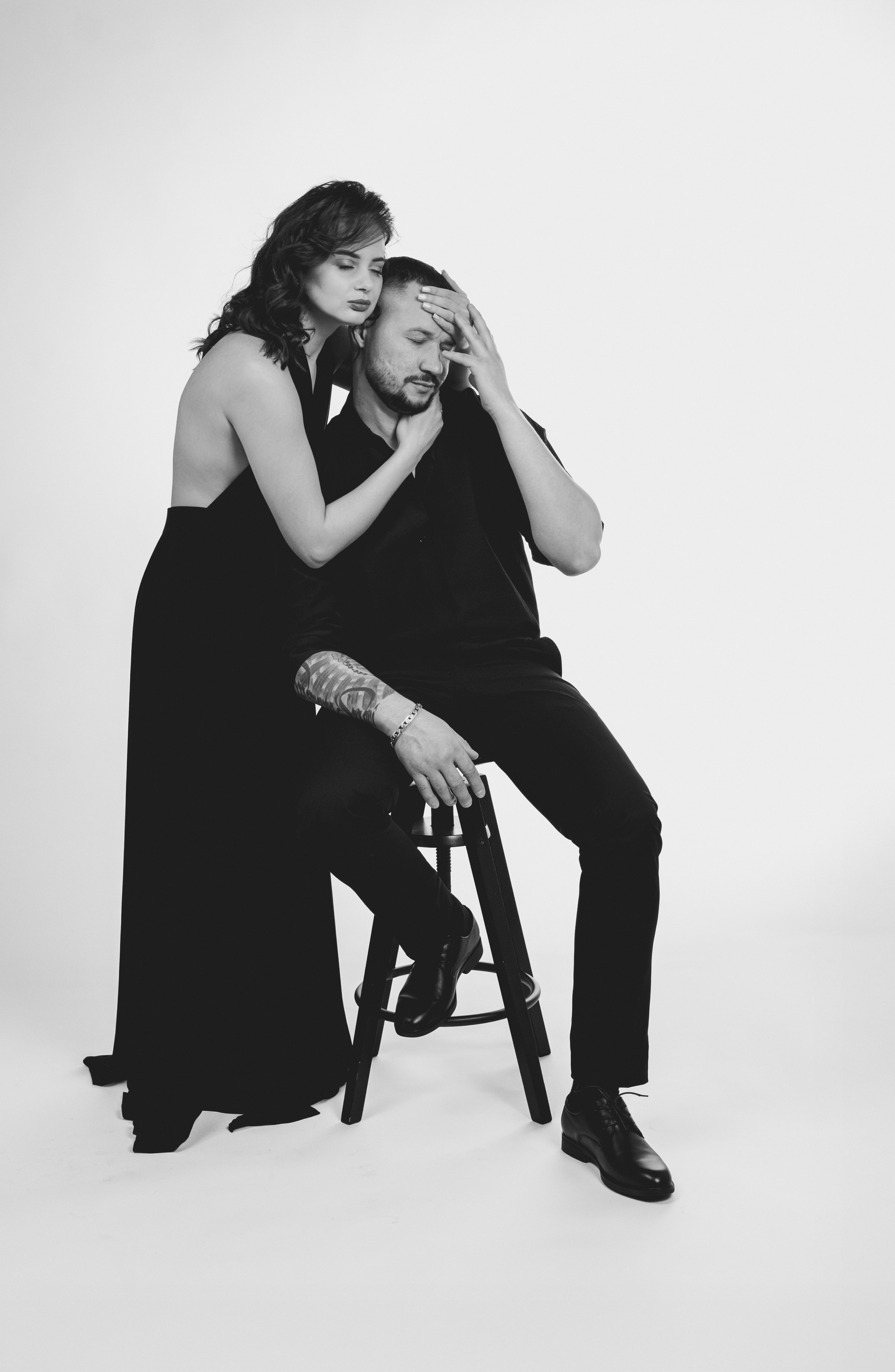 Love story  в Калуге в студии, фотосессия для пары  в Калуге в студии, семейная фотосессия в Калуге в студии