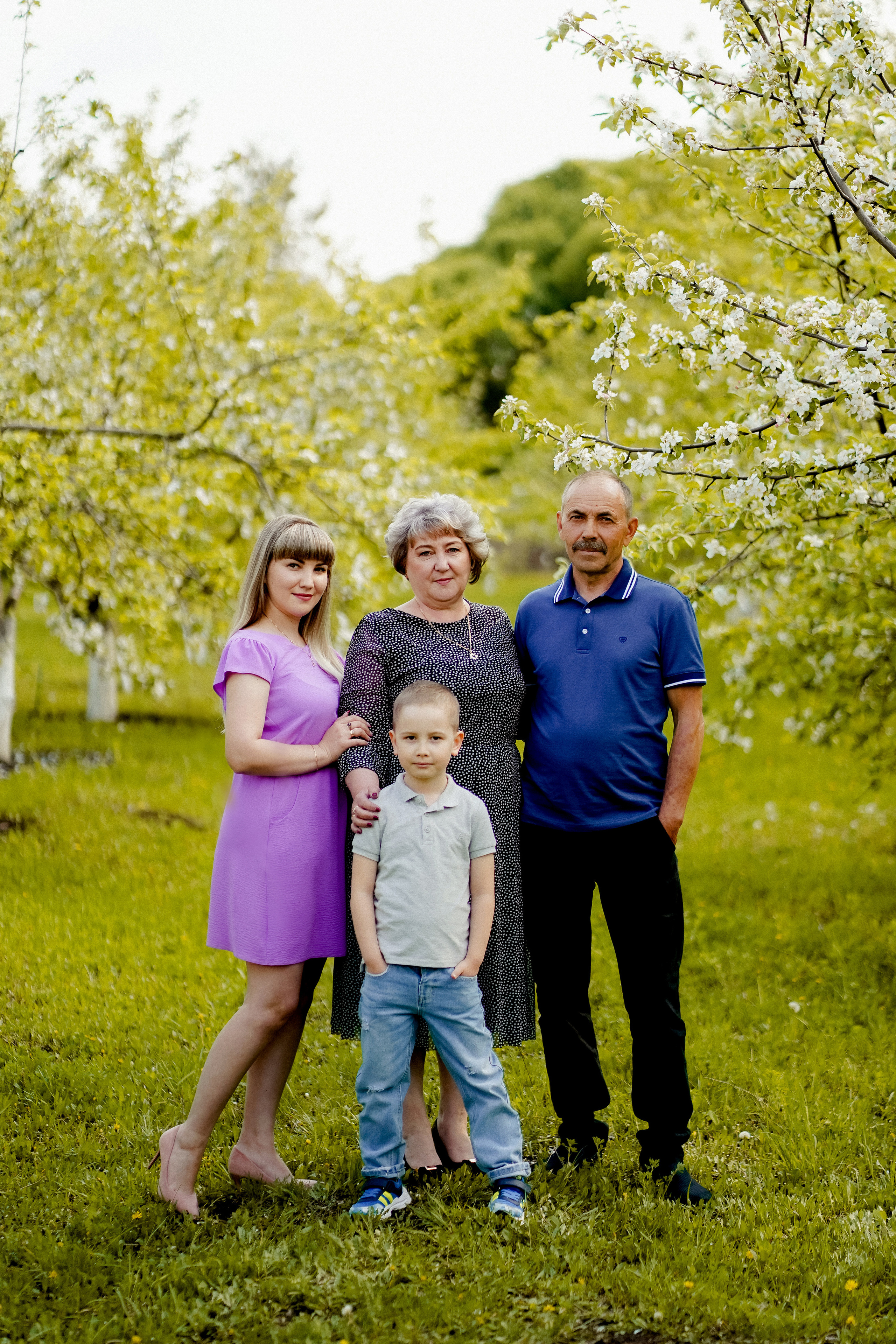 С родителями