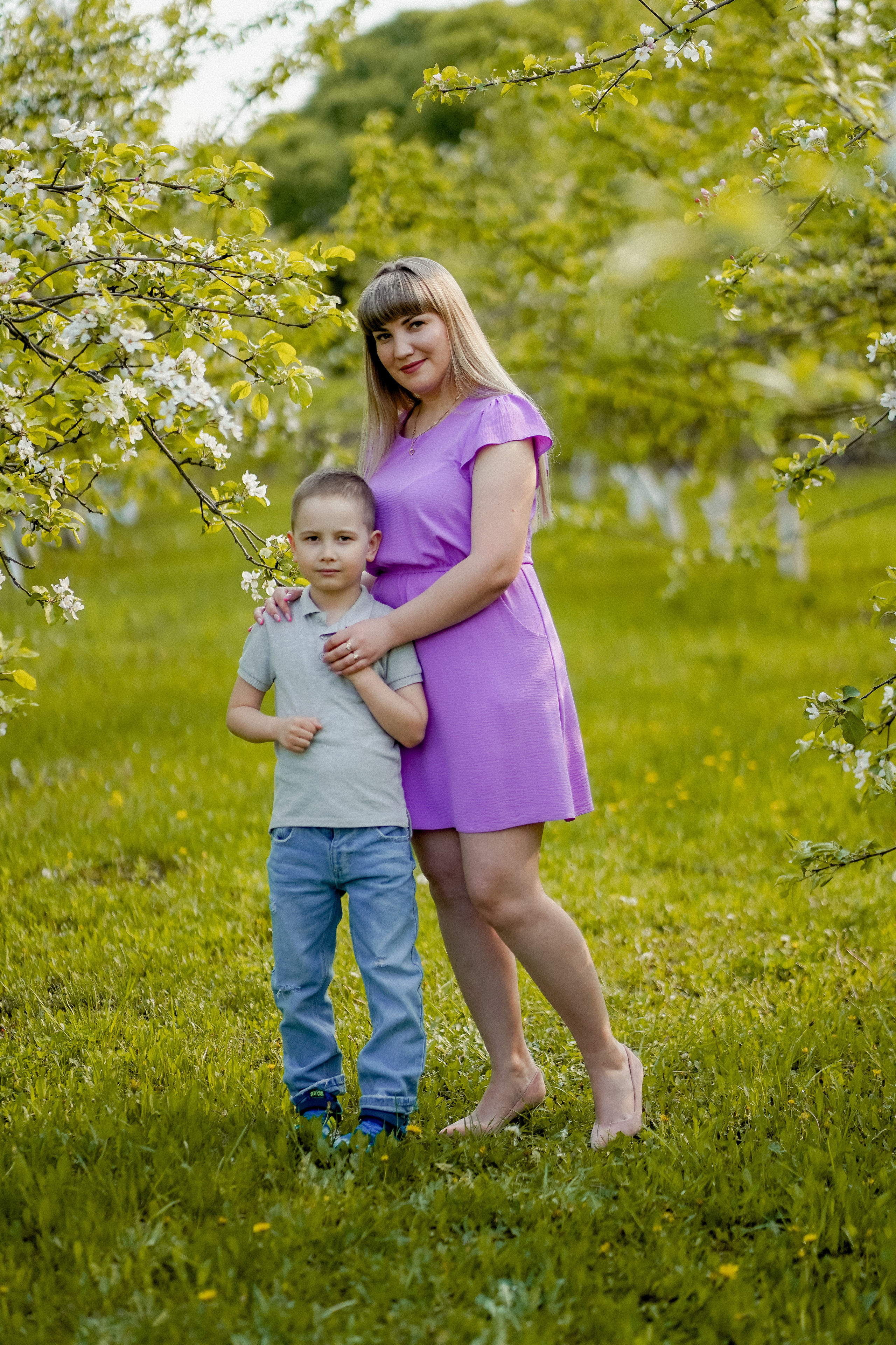 С родителями